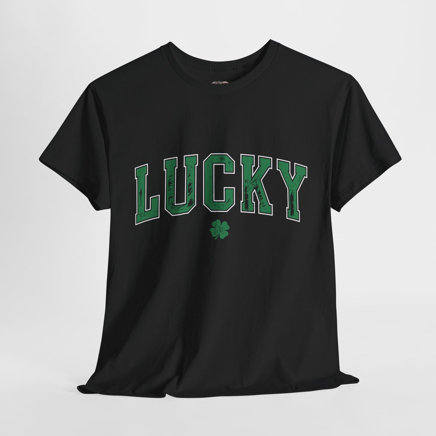 Lucky Unisex Heavy Cotton Tee - St. Patrick's Day Casual Wear