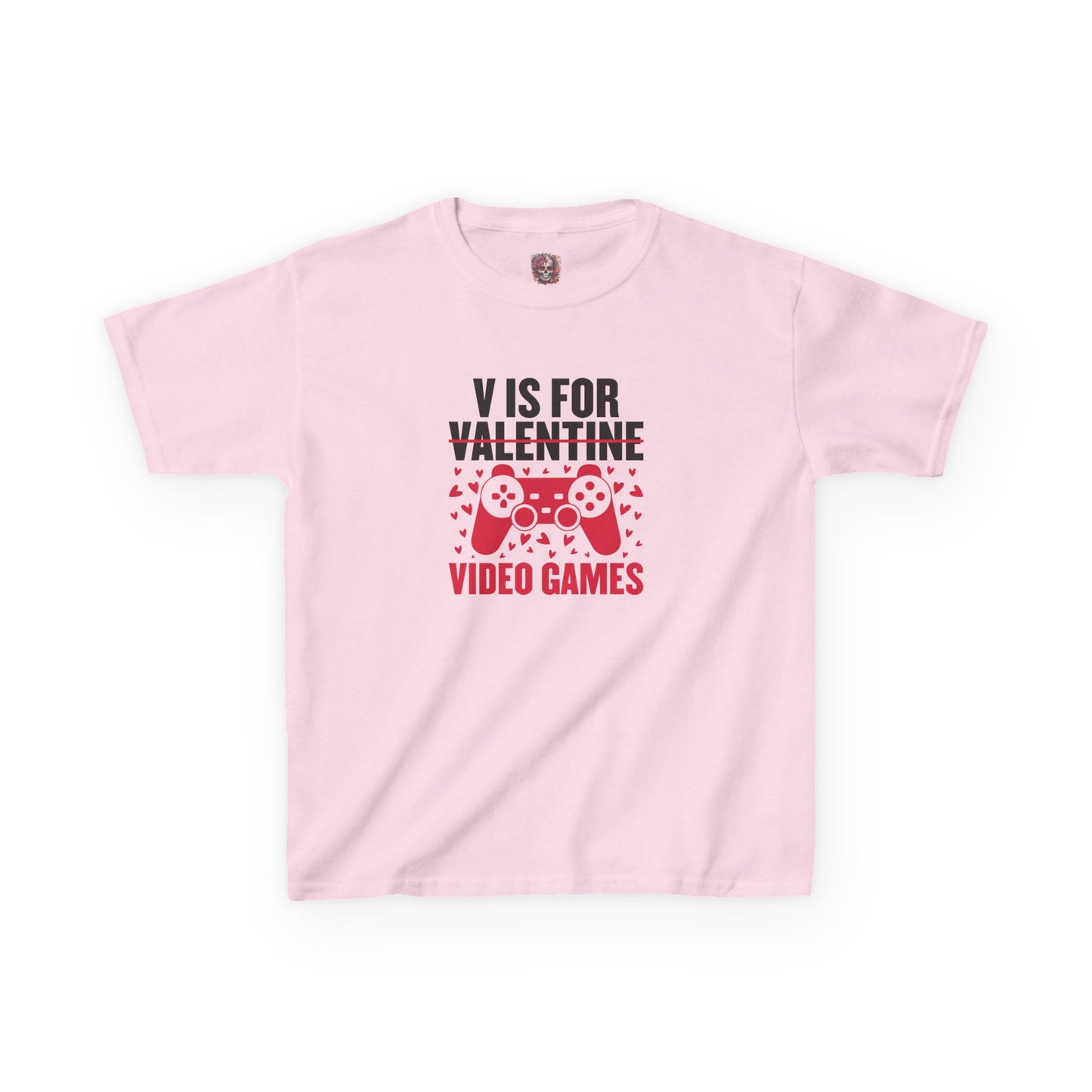 Video Games Youth Valentine's Tee