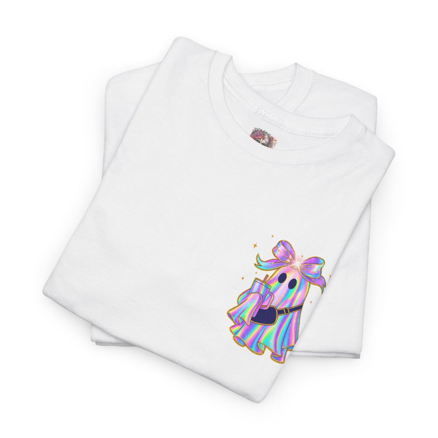 Ghost T shirt - Pretty Boo - Halloween Theme