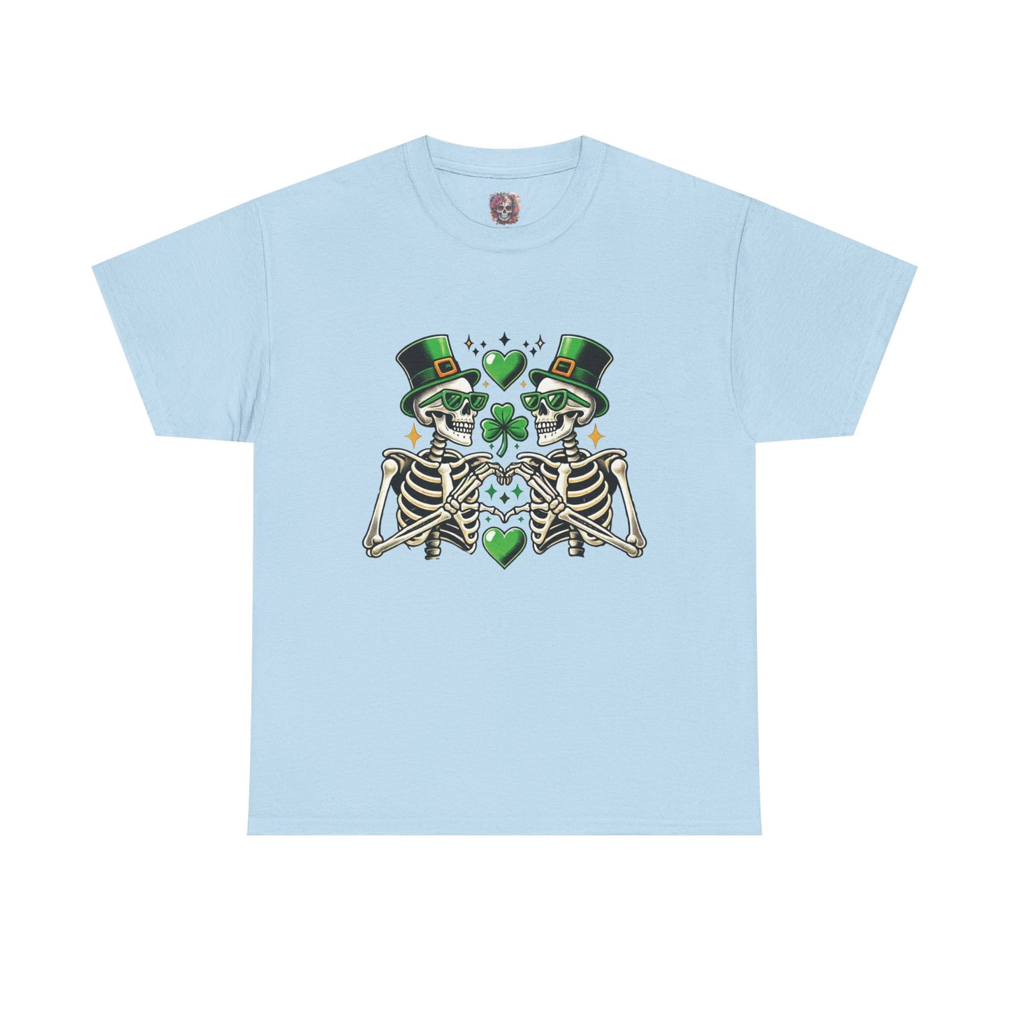 Funny Skeleton St Patricks Tee