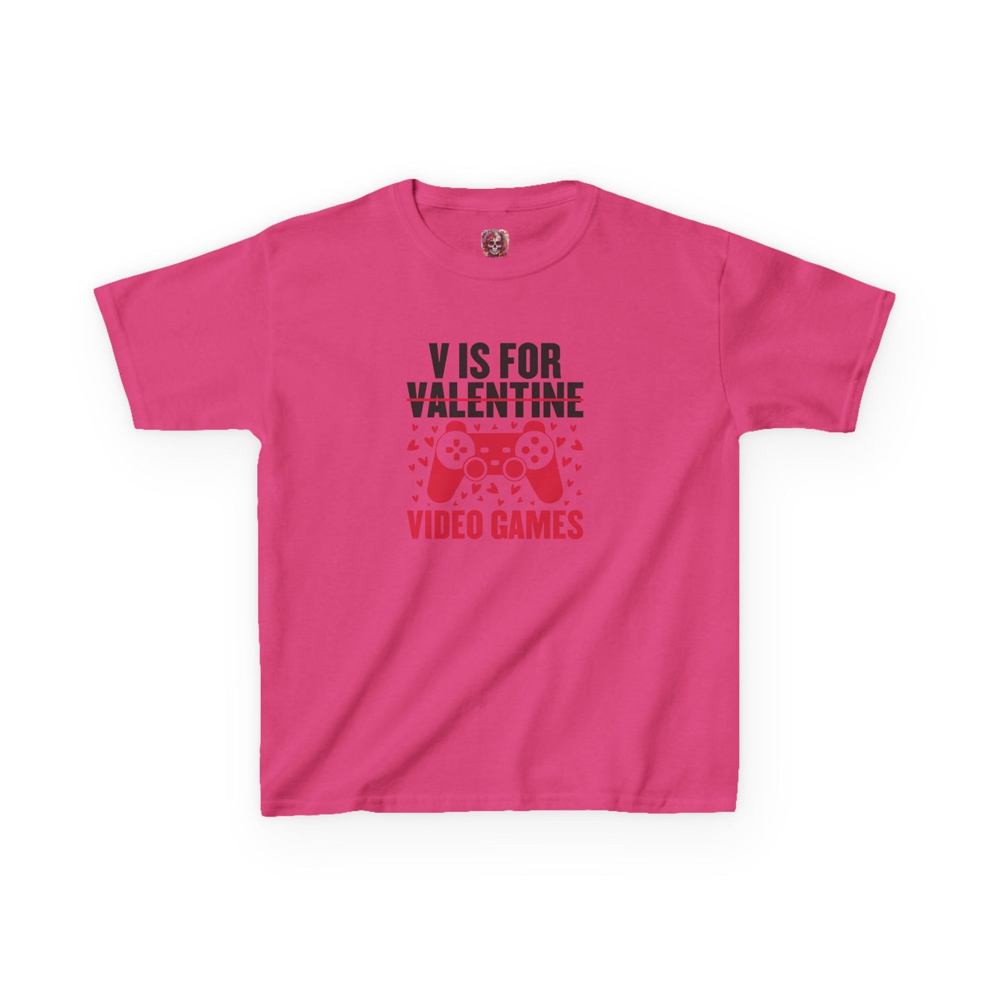 Video Games Youth Valentine's Tee