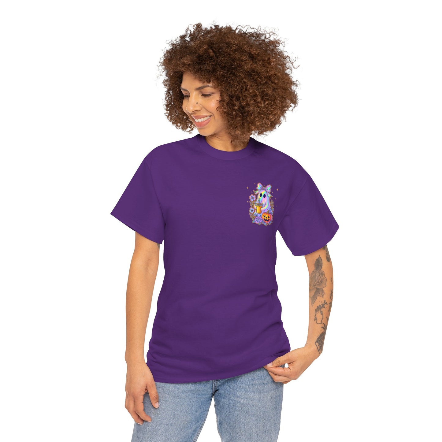 Iridescent Girly Ghost Tee
