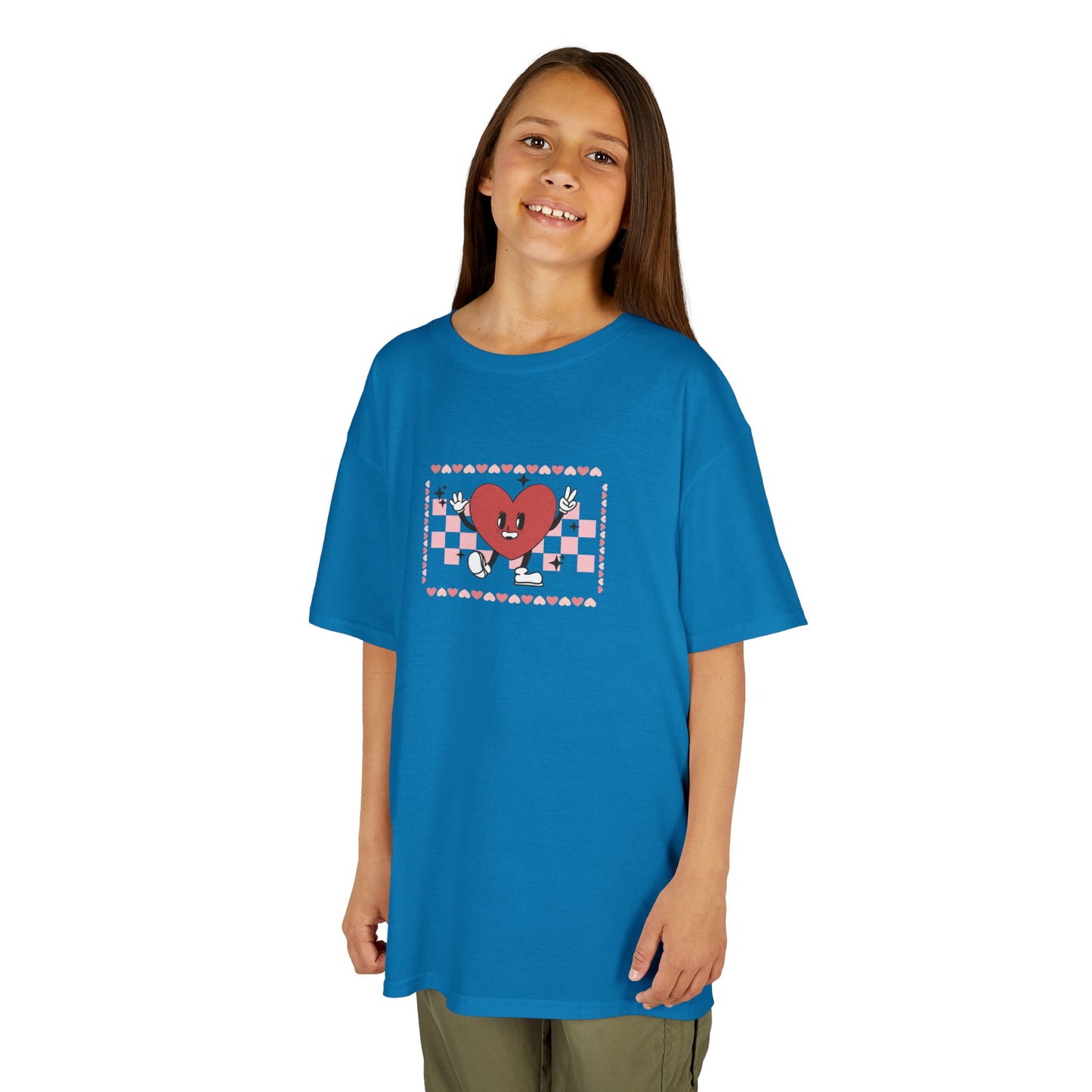 Peace Heart Youth Valentine's Tee