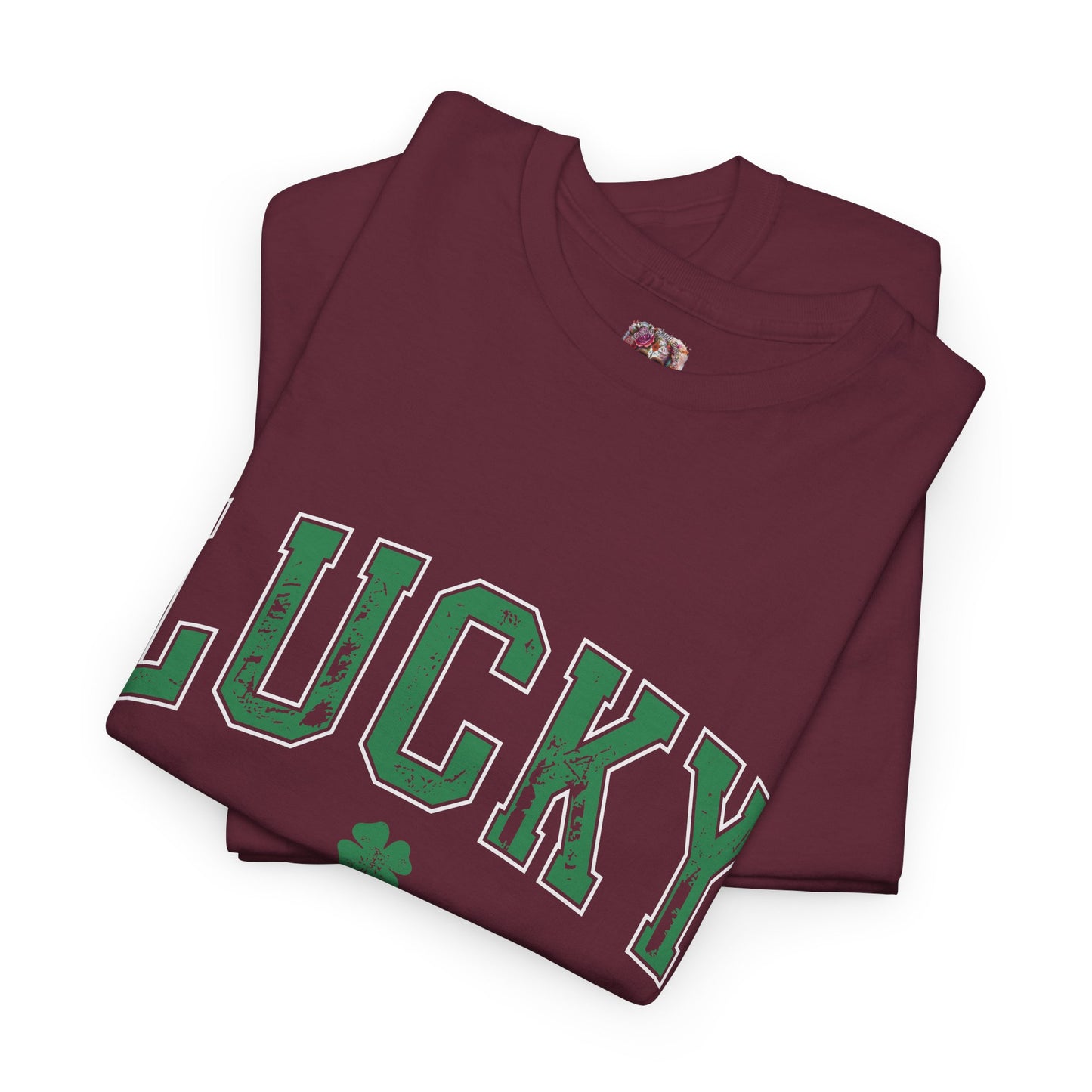 Lucky Unisex Heavy Cotton Tee - St. Patrick's Day Casual Wear