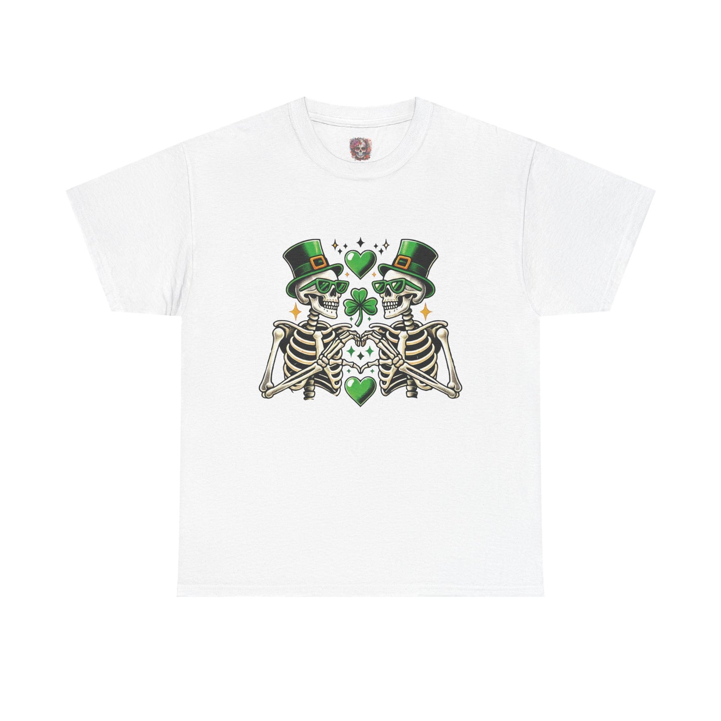 Funny Skeleton St Patricks Tee