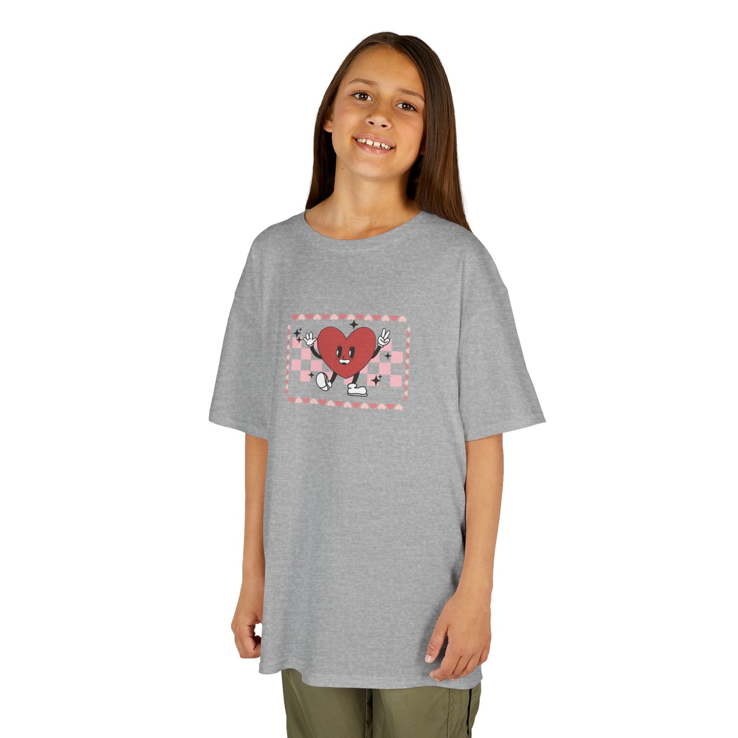 Peace Heart Youth Valentine's Tee
