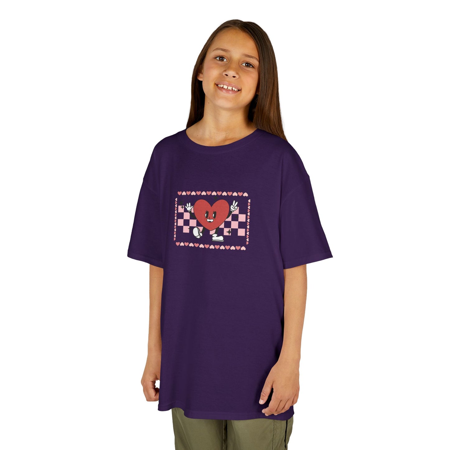 Peace Heart Youth Valentine's Tee
