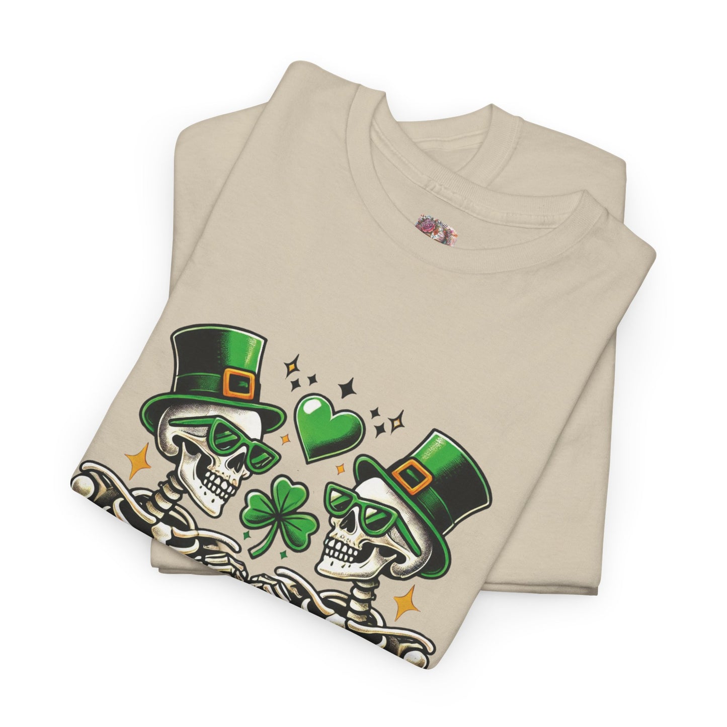 Funny Skeleton St Patricks Tee