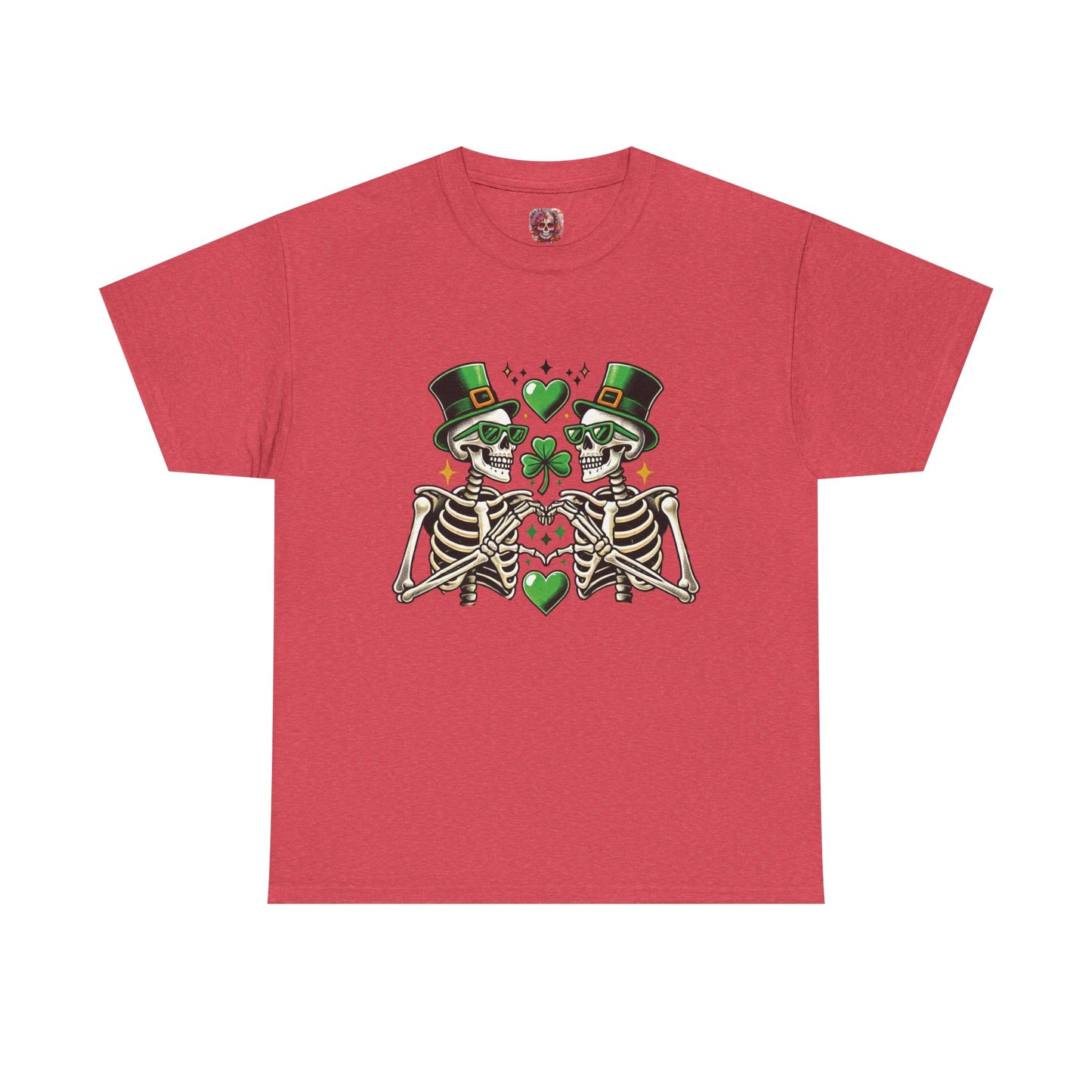 Funny Skeleton St Patricks Tee