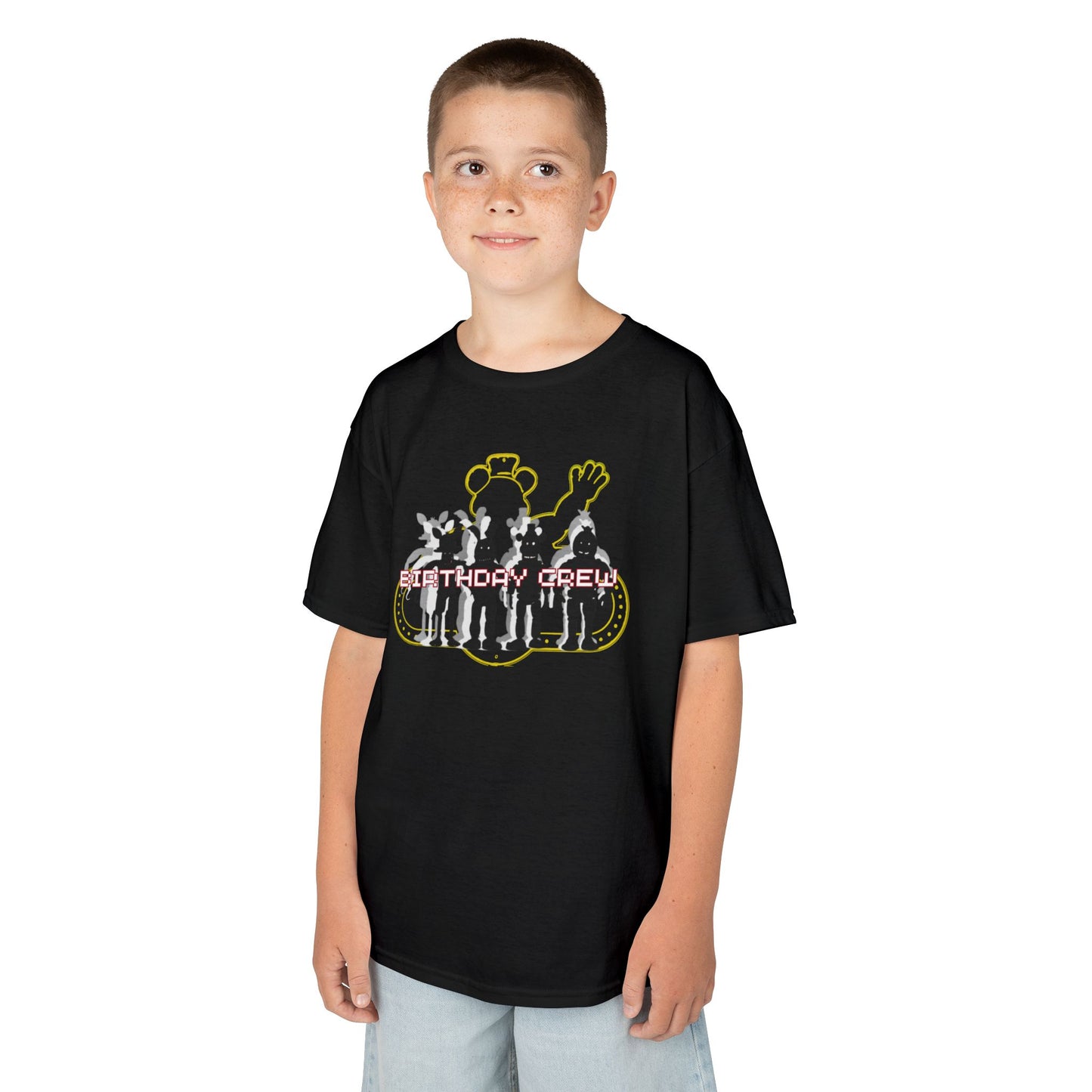 Kids Tee - Five Nights at Freddy's Birthday Celebration Shirt