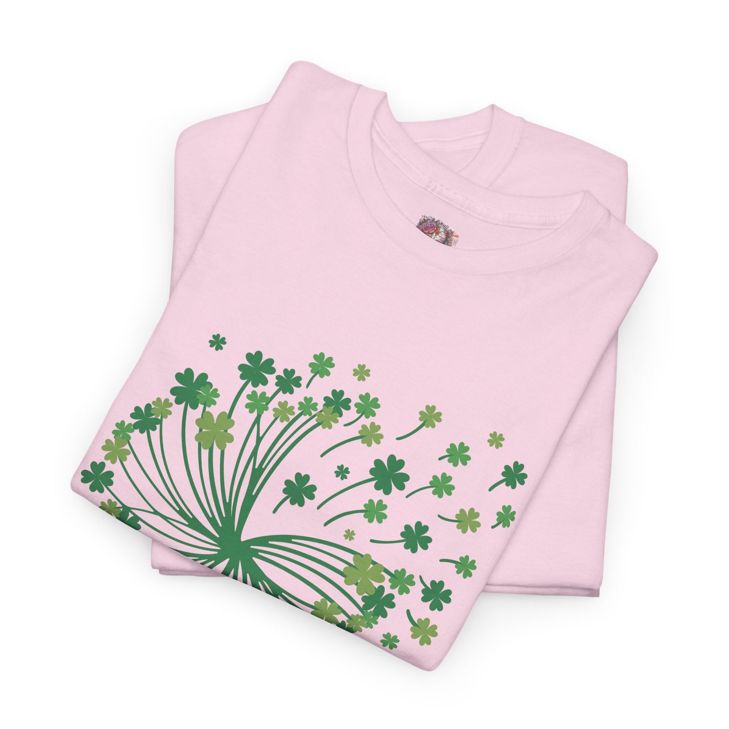 Lucky Clover Unisex Heavy Cotton Tee - St. Patrick’s Day Shirt