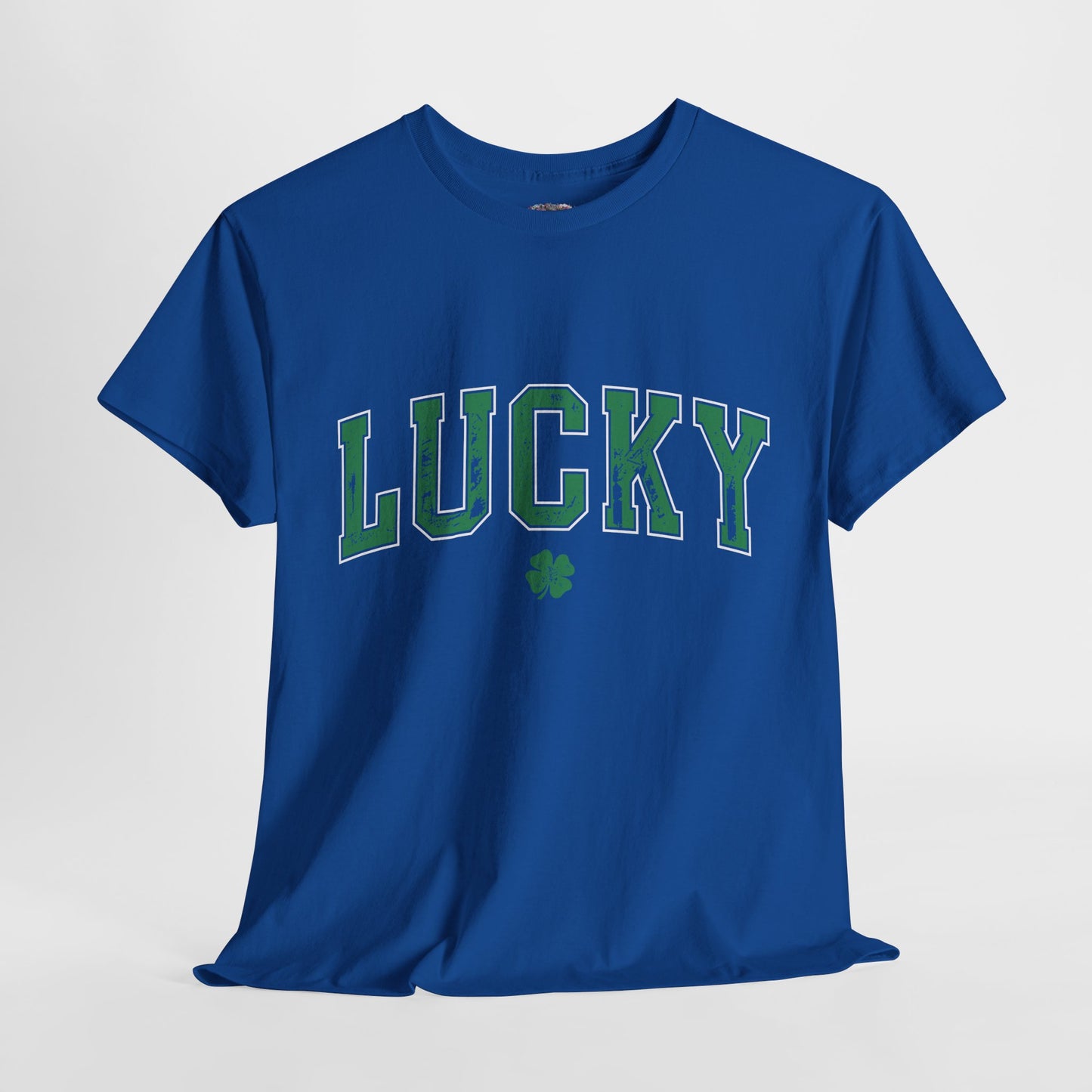 Lucky Unisex Heavy Cotton Tee - St. Patrick's Day Casual Wear