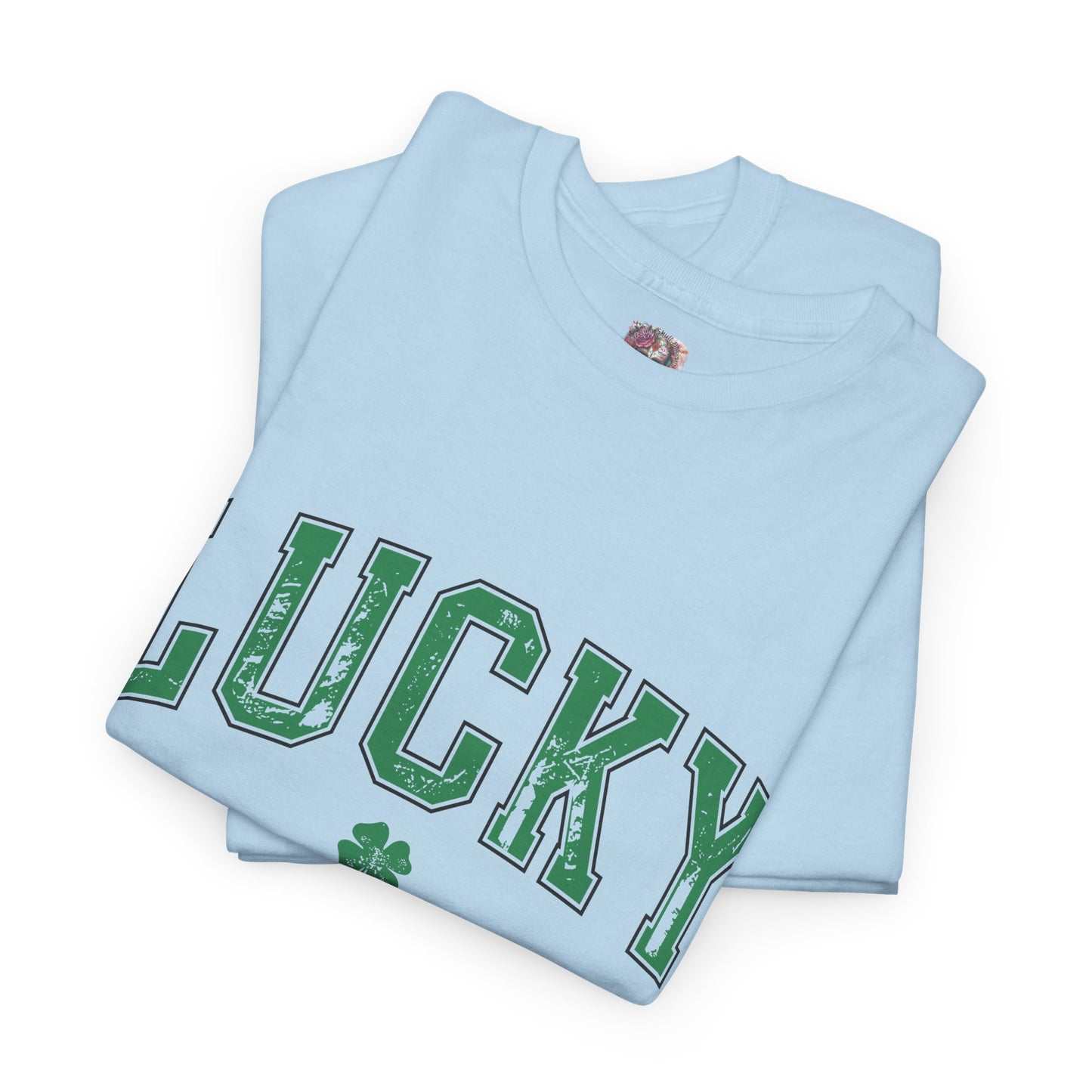 Lucky Unisex Heavy Cotton Tee - St. Patrick's Day Casual Wear