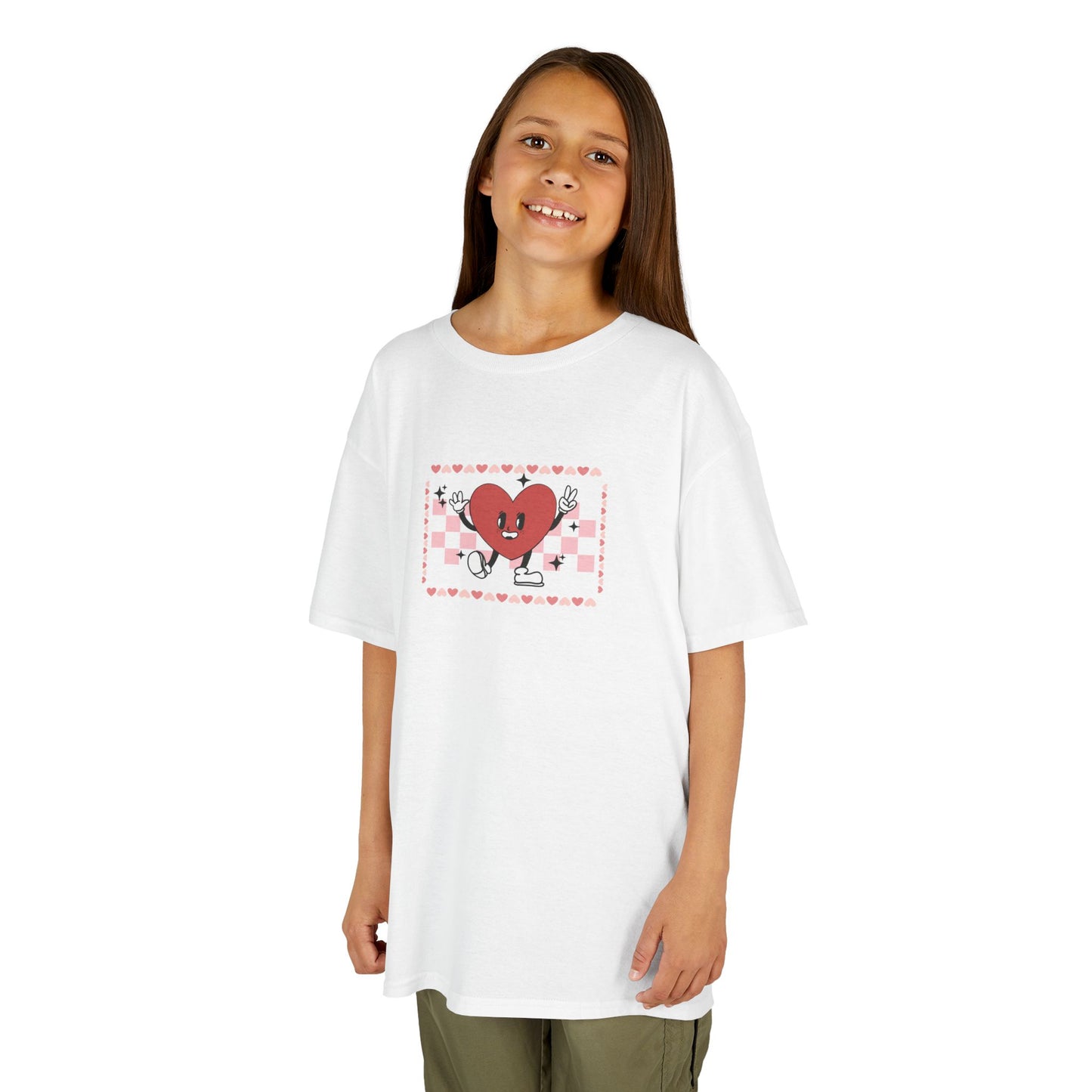 Peace Heart Youth Valentine's Tee