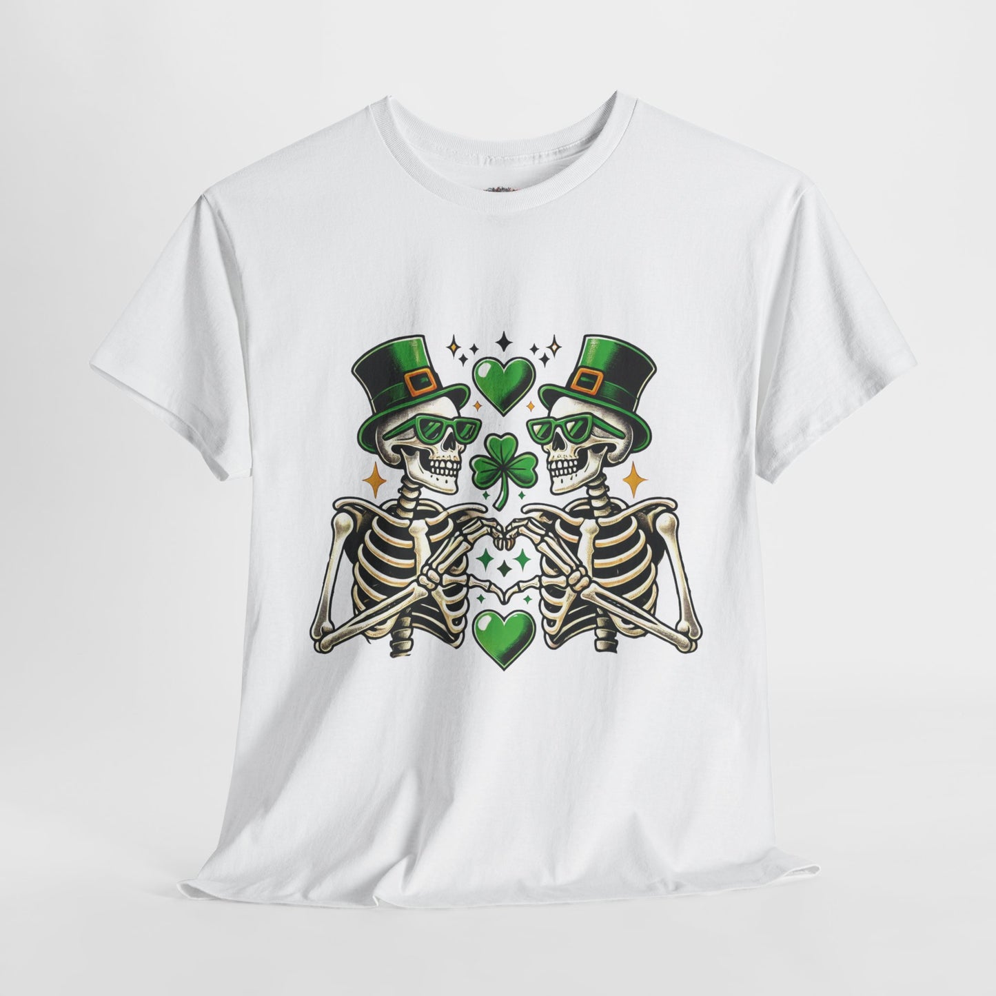 Funny Skeleton St Patricks Tee