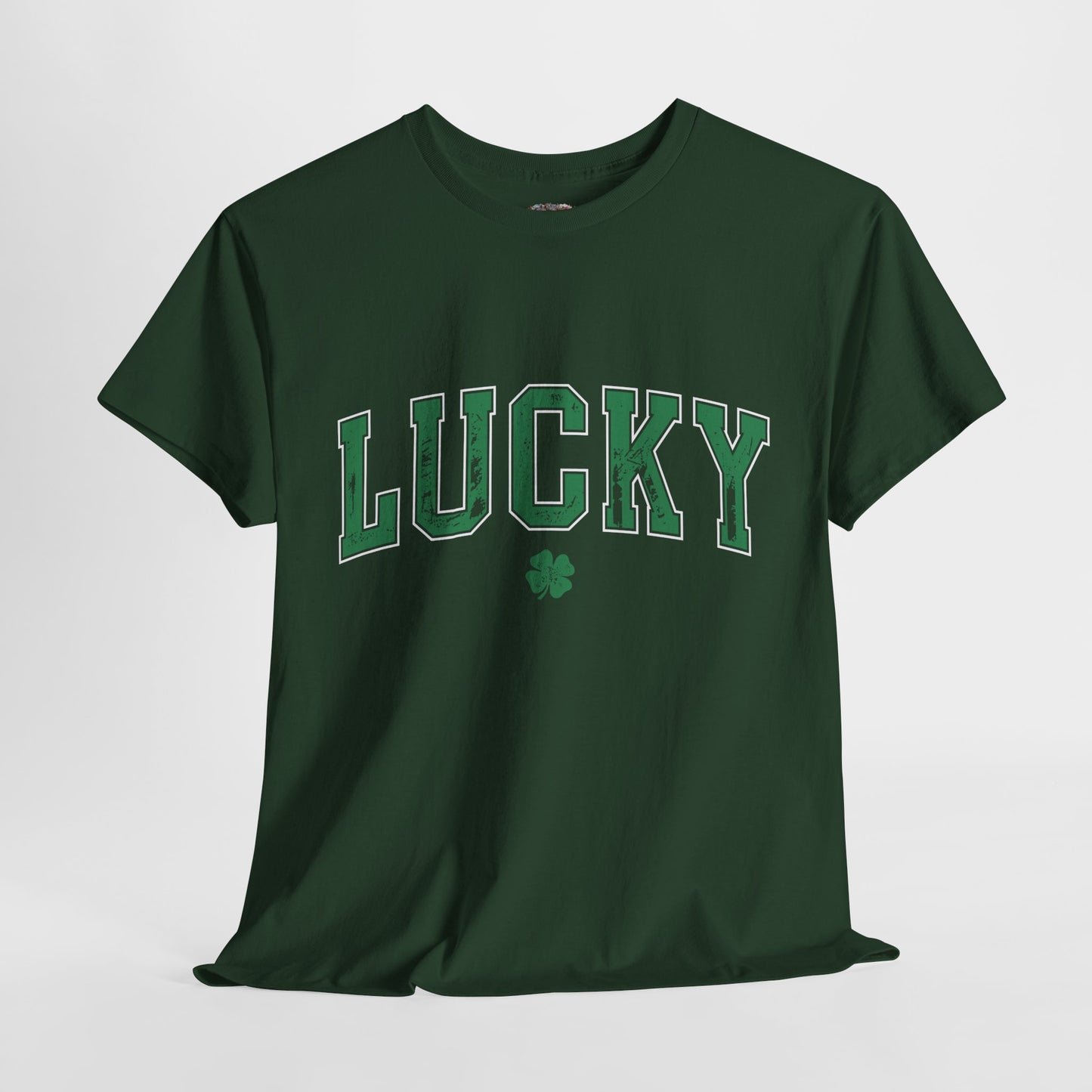 Lucky Unisex Heavy Cotton Tee - St. Patrick's Day Casual Wear