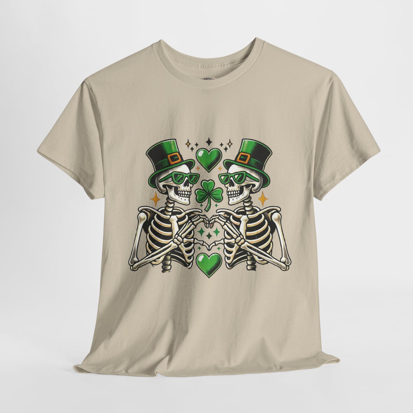 Funny Skeleton St Patricks Tee