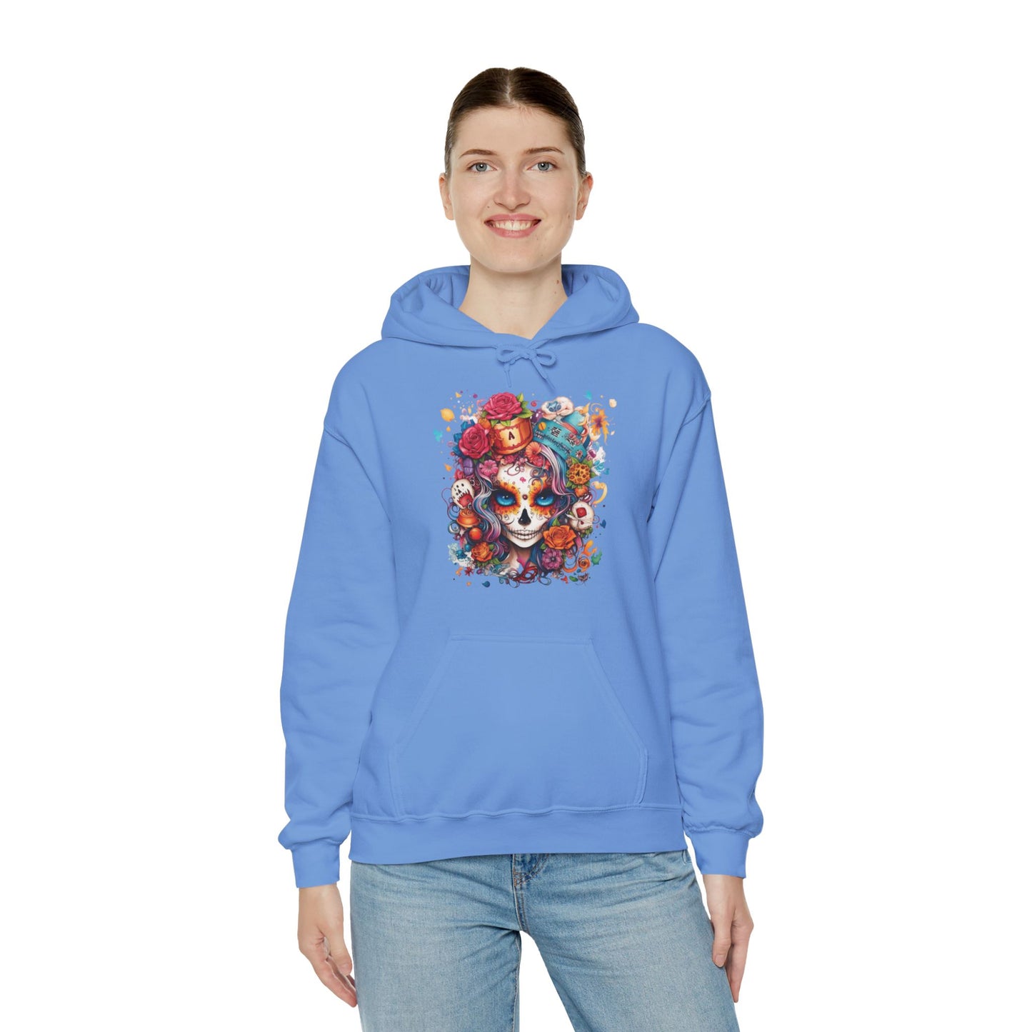 Hooded Sweatshirt - Alice in Wonderland Inspired Design