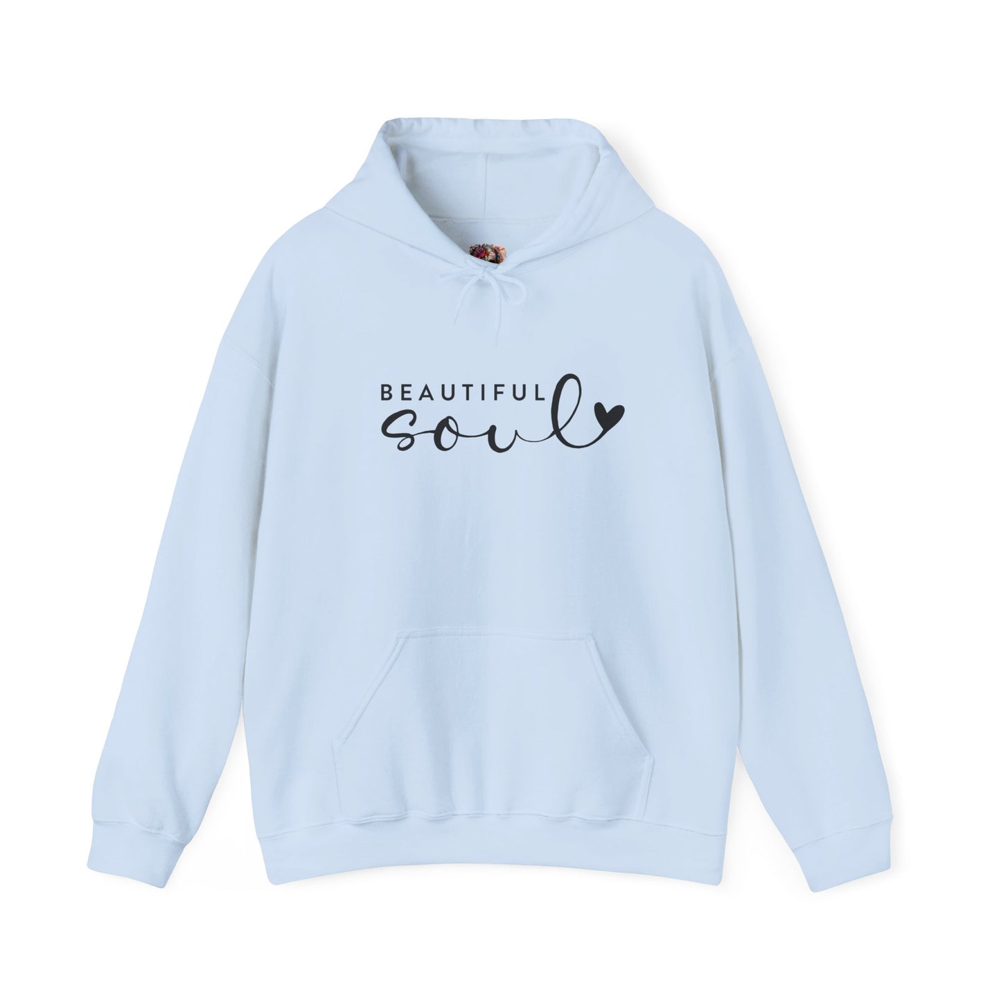 Beautiful Soul Hooded Sweatshirt, Unisex Hooded Sweatshirt, Cute Gift for Friends, Cozy Layer for All Seasons, Inspirational Clothing