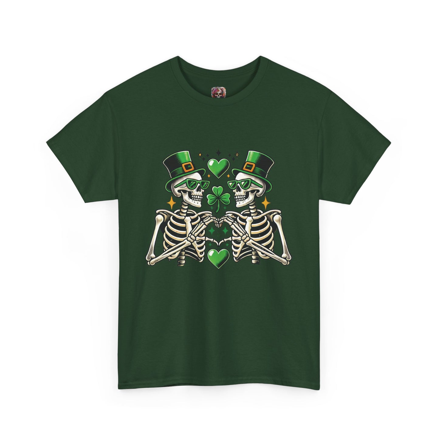 Funny Skeleton St Patricks Tee