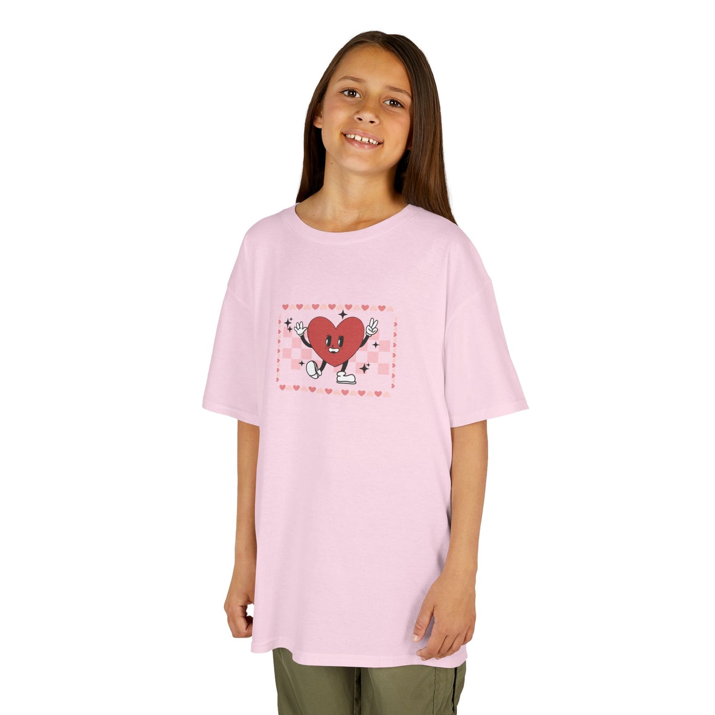 Peace Heart Youth Valentine's Tee