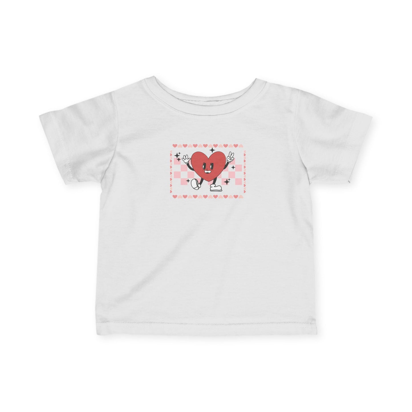 Peace Heart Infant T-Shirt for Little Ones
