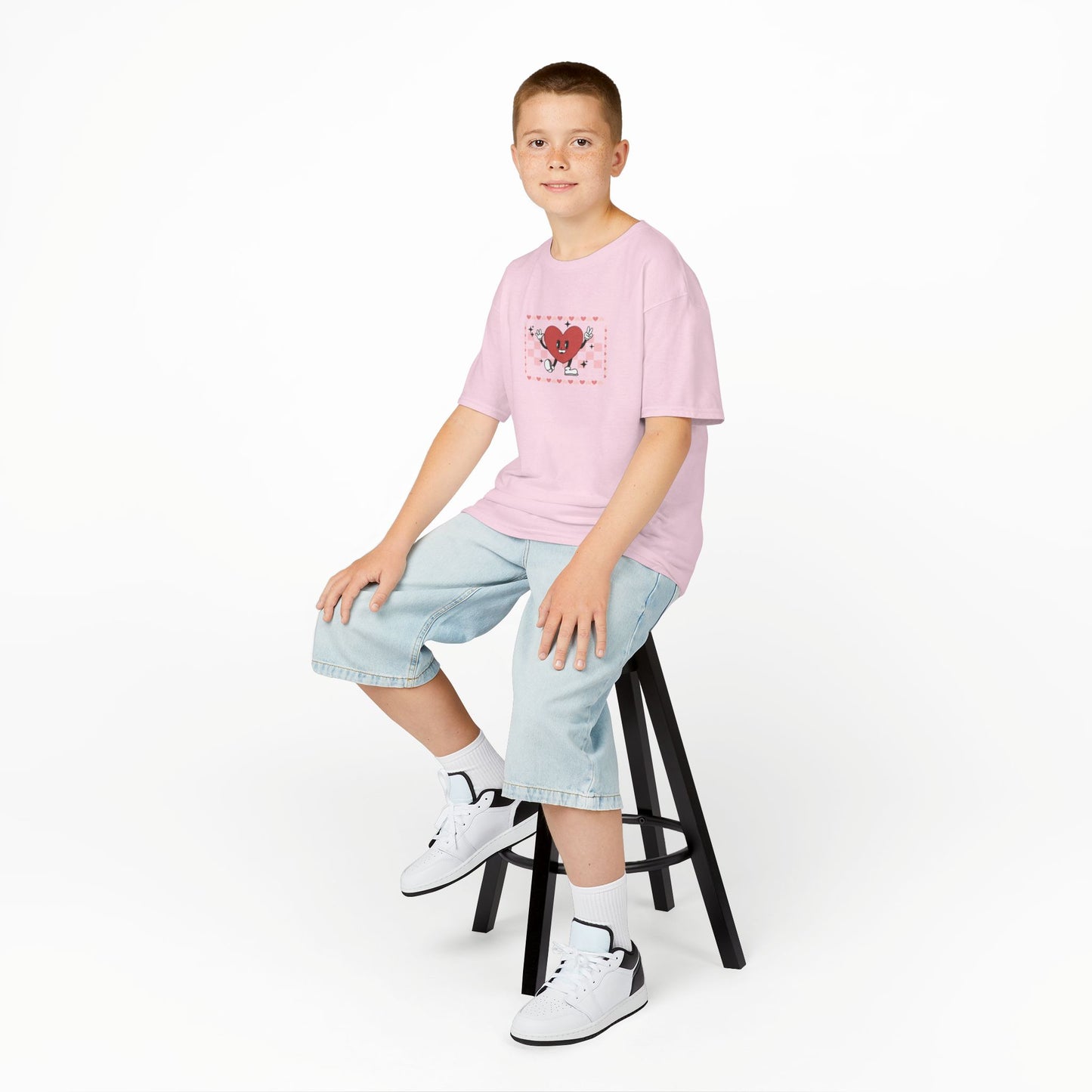 Peace Heart Youth Valentine's Tee
