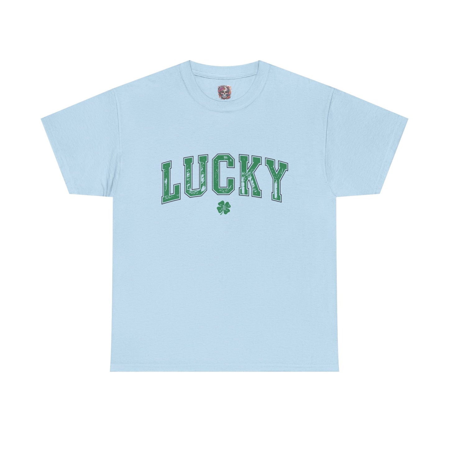 Lucky Unisex Heavy Cotton Tee - St. Patrick's Day Casual Wear