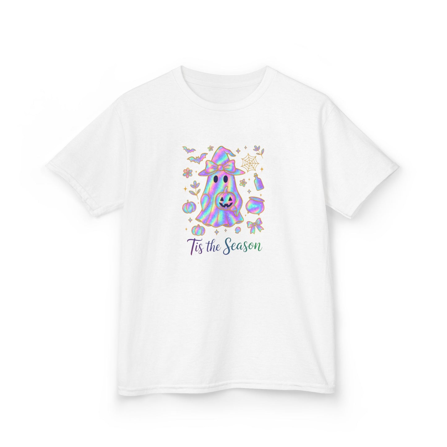 Kids Tee - Whimsical 'Tis the Season Halloween Shirt