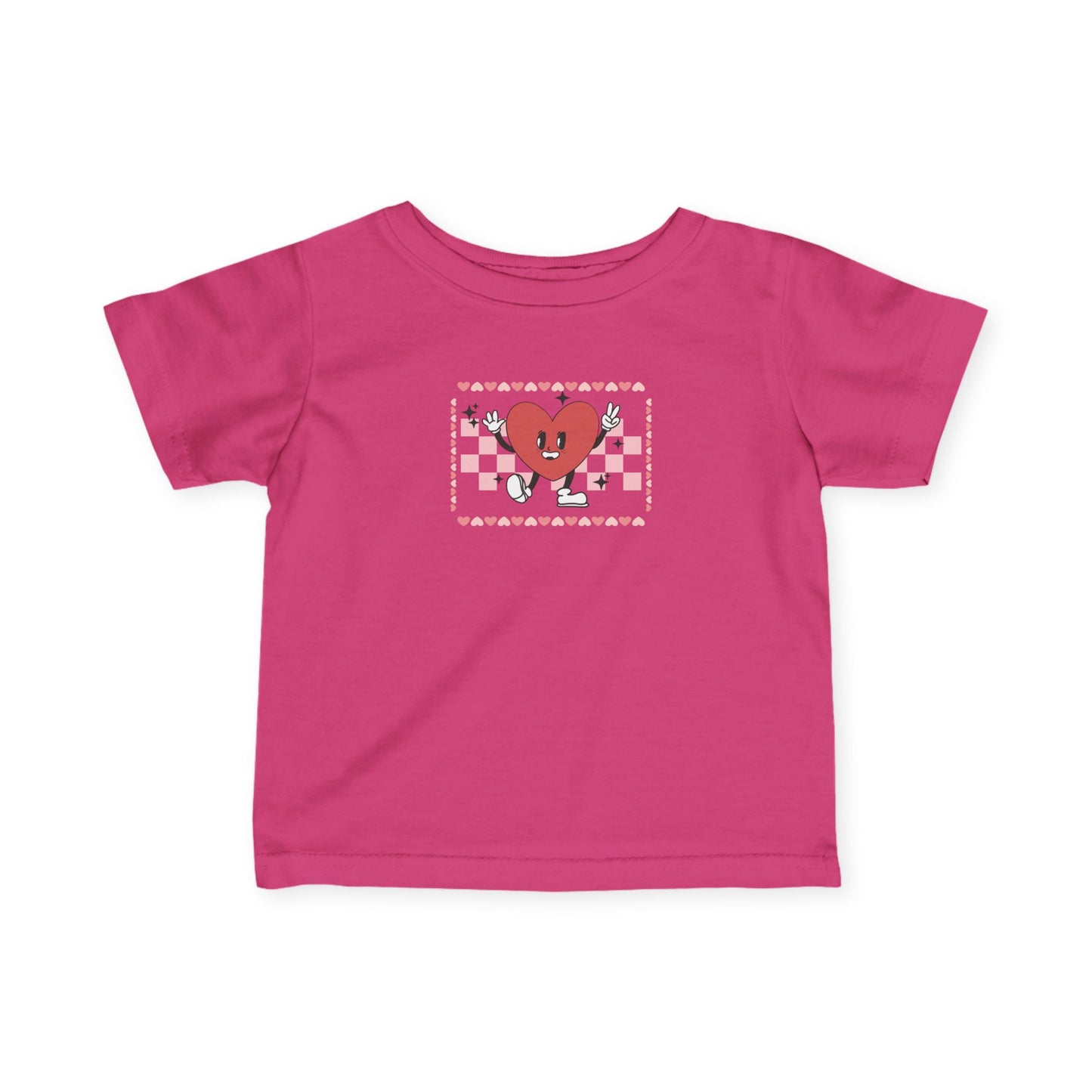 Peace Heart Infant T-Shirt for Little Ones