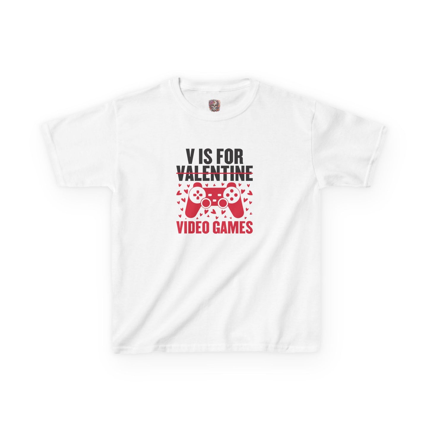 Video Games Youth Valentine's Tee
