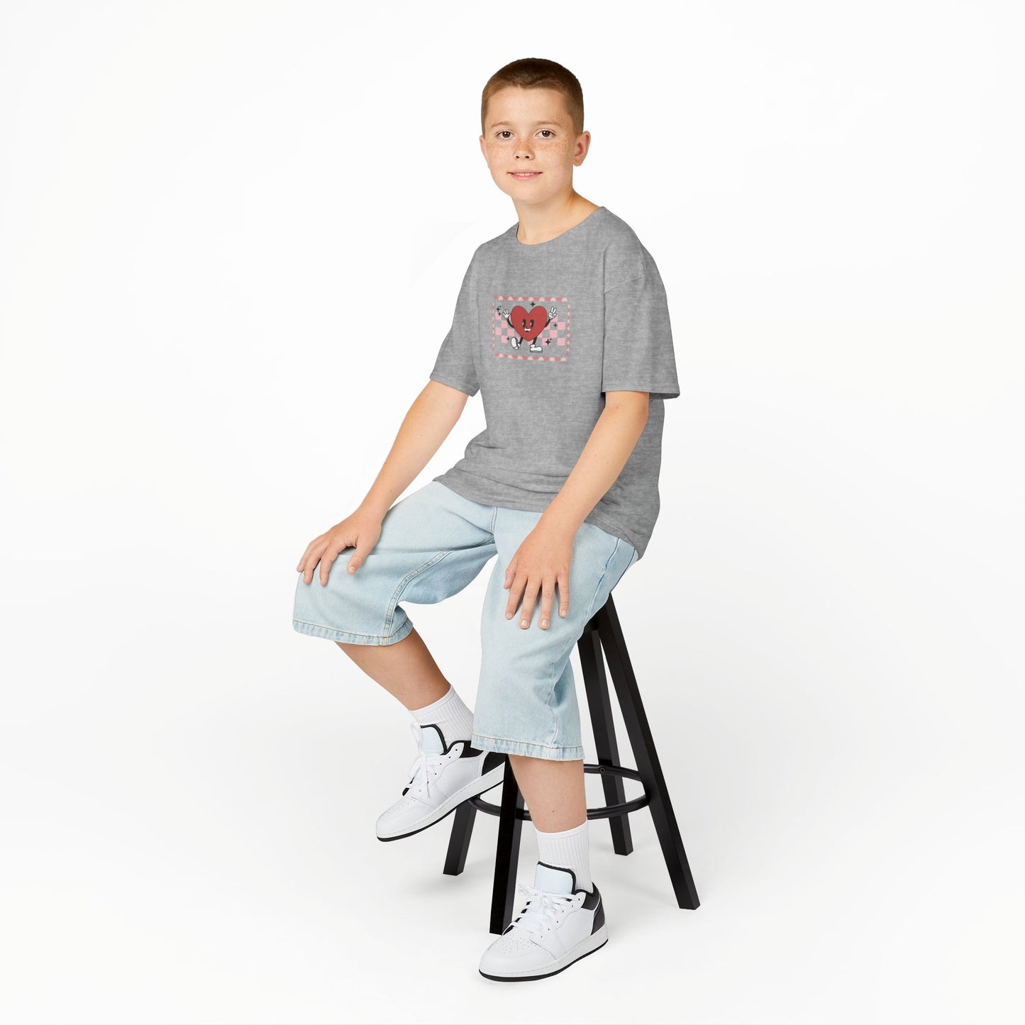 Peace Heart Youth Valentine's Tee