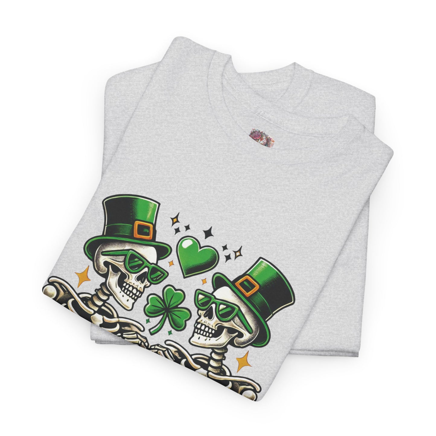 Funny Skeleton St Patricks Tee