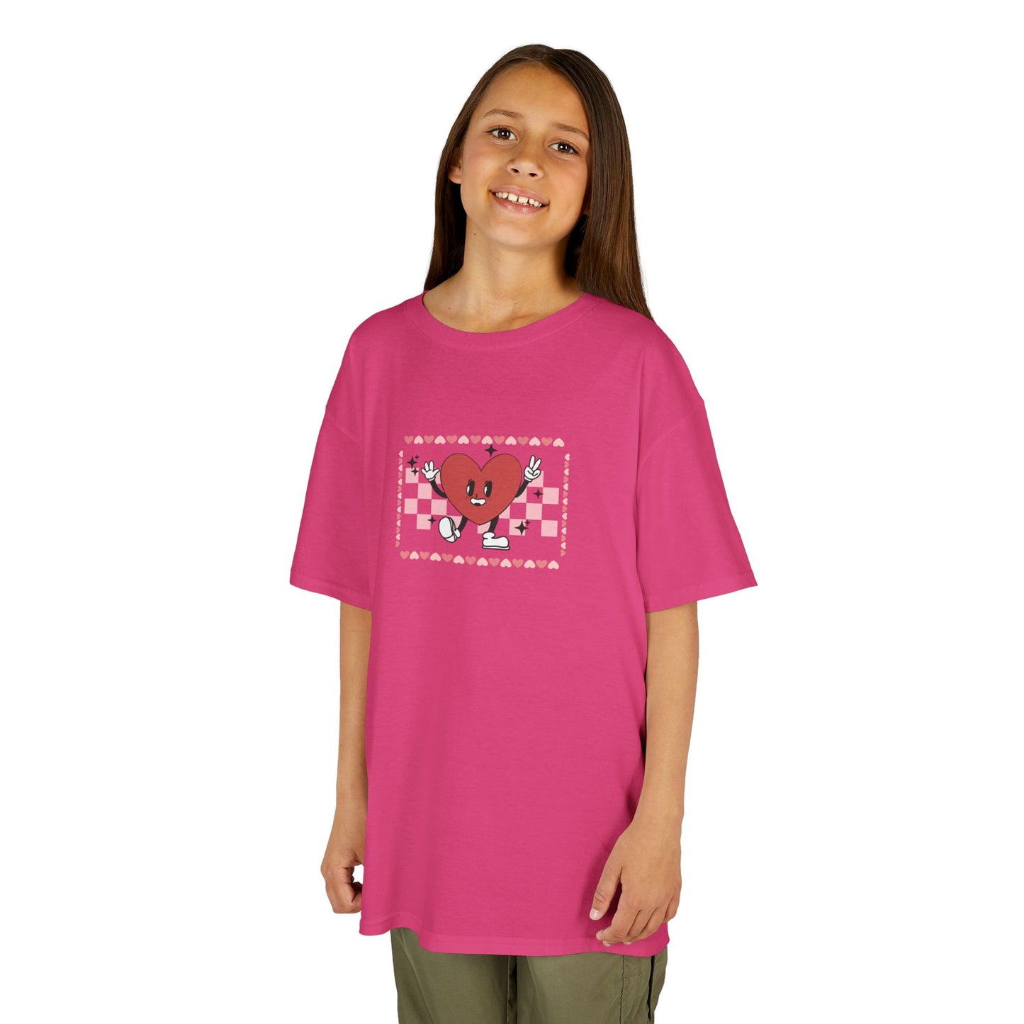 Peace Heart Youth Valentine's Tee