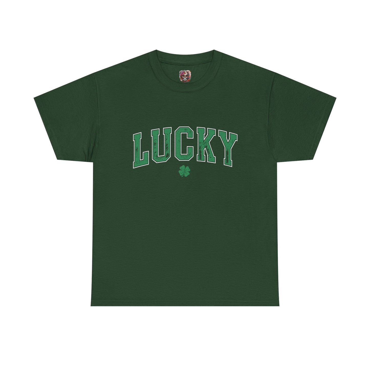 Lucky Unisex Heavy Cotton Tee - St. Patrick's Day Casual Wear