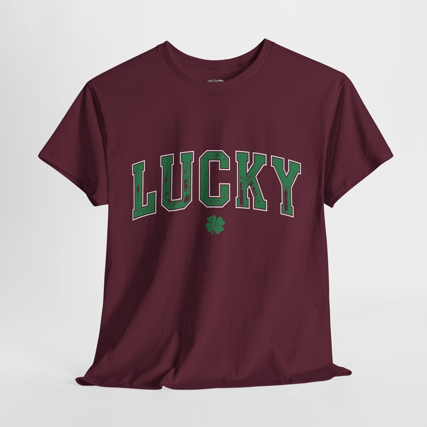 Lucky Unisex Heavy Cotton Tee - St. Patrick's Day Casual Wear