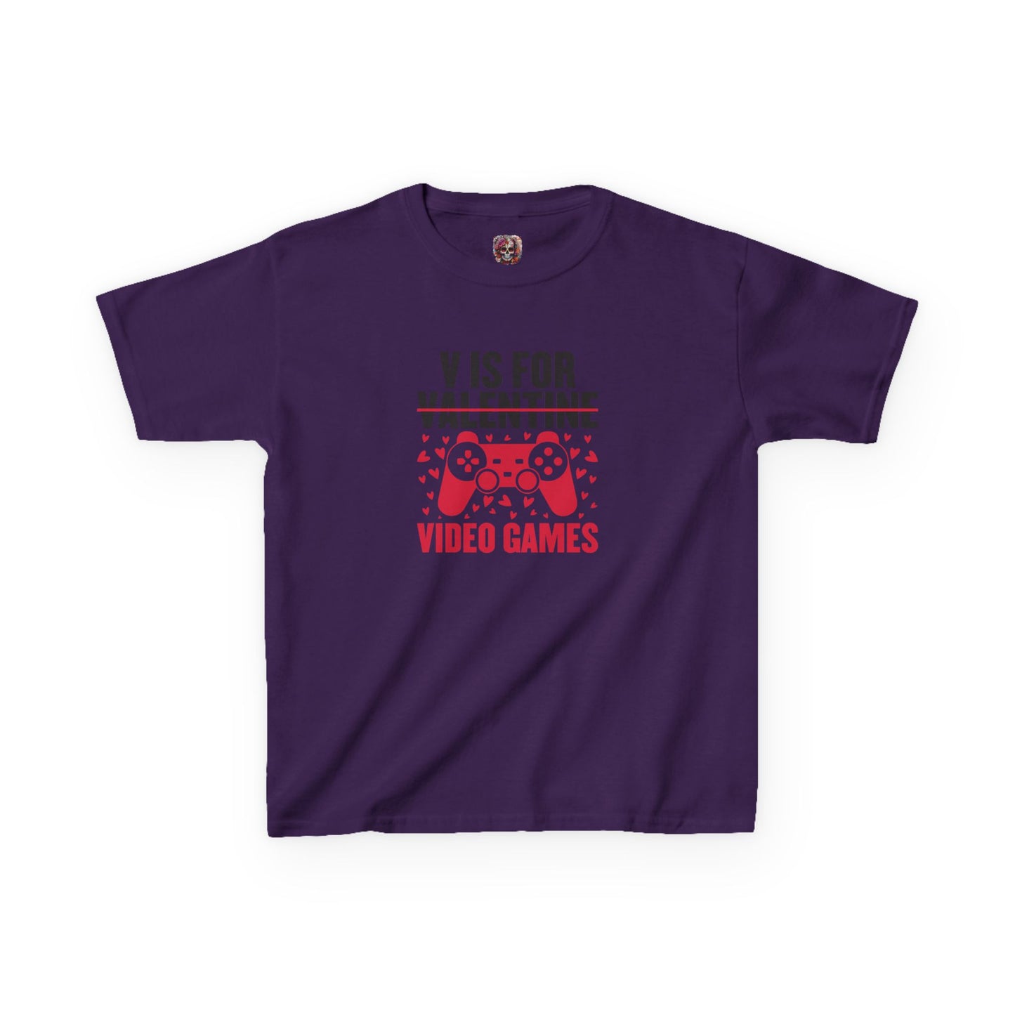 Video Games Youth Valentine's Tee