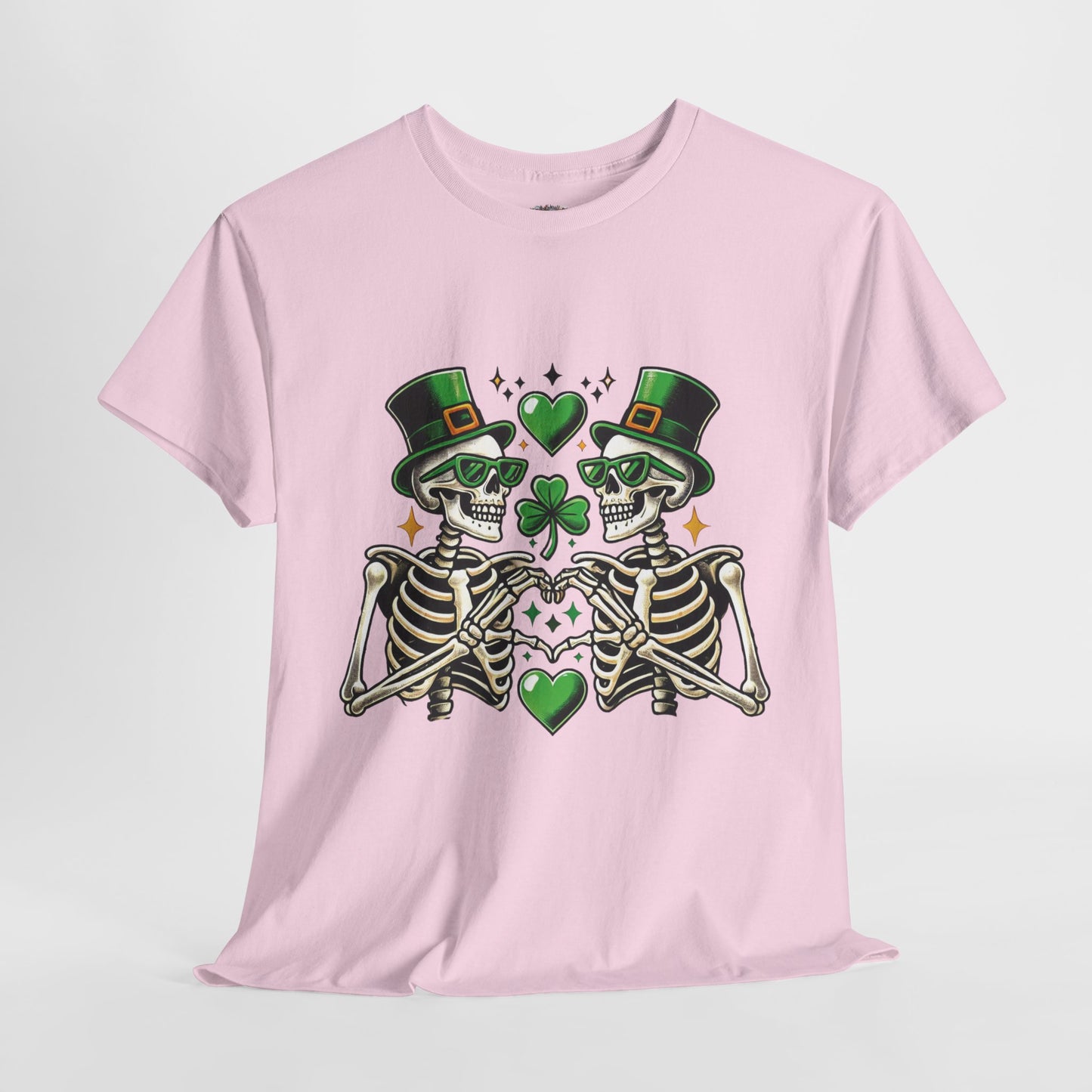 Funny Skeleton St Patricks Tee
