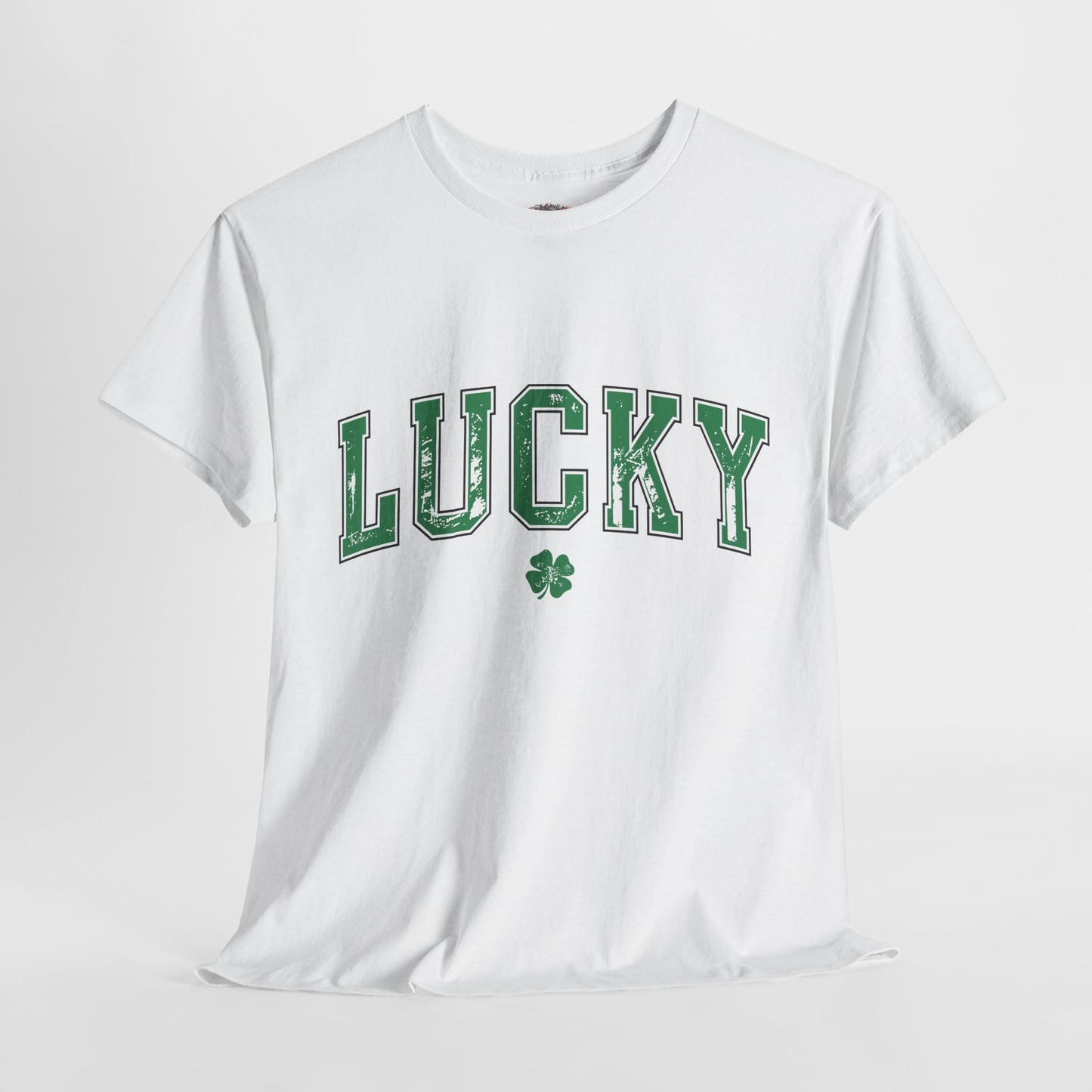 Lucky Unisex Heavy Cotton Tee - St. Patrick's Day Casual Wear