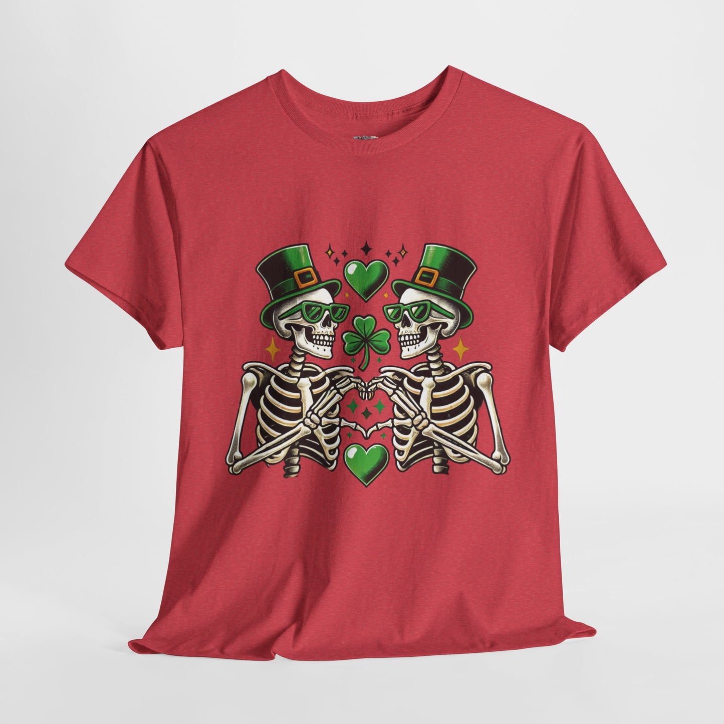 Funny Skeleton St Patricks Tee