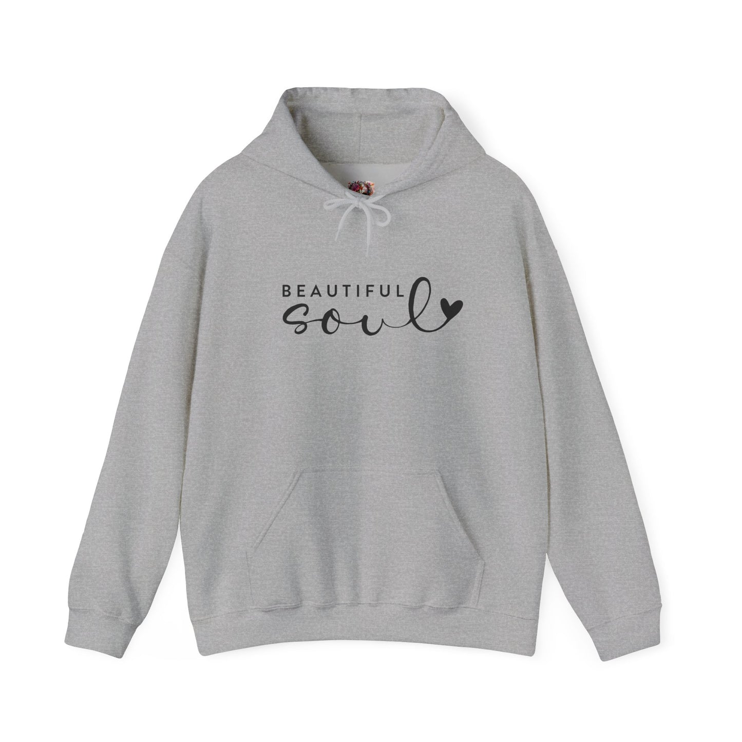 Beautiful Soul Hooded Sweatshirt, Unisex Hooded Sweatshirt, Cute Gift for Friends, Cozy Layer for All Seasons, Inspirational Clothing