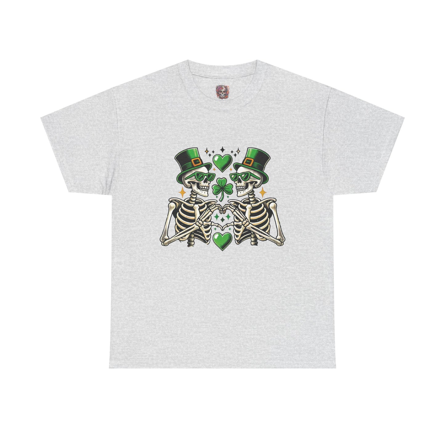 Funny Skeleton St Patricks Tee