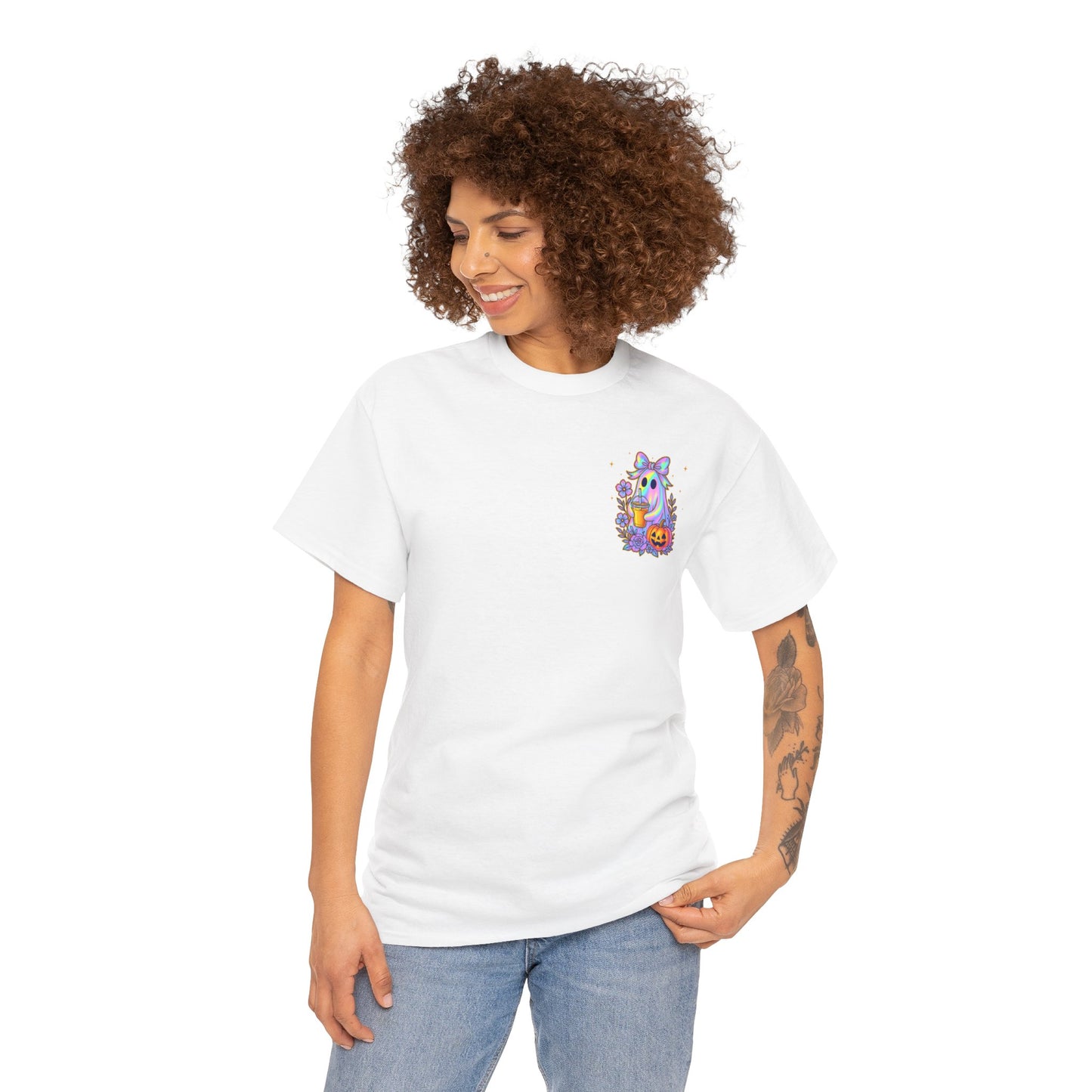 Iridescent Girly Ghost Tee