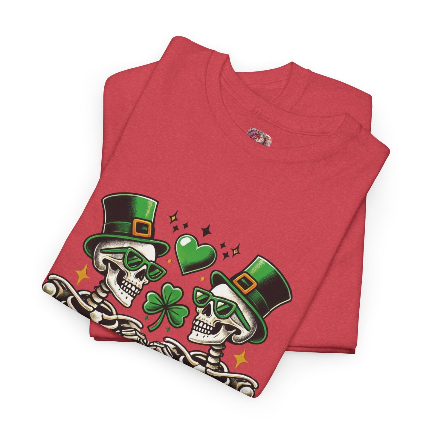 Funny Skeleton St Patricks Tee