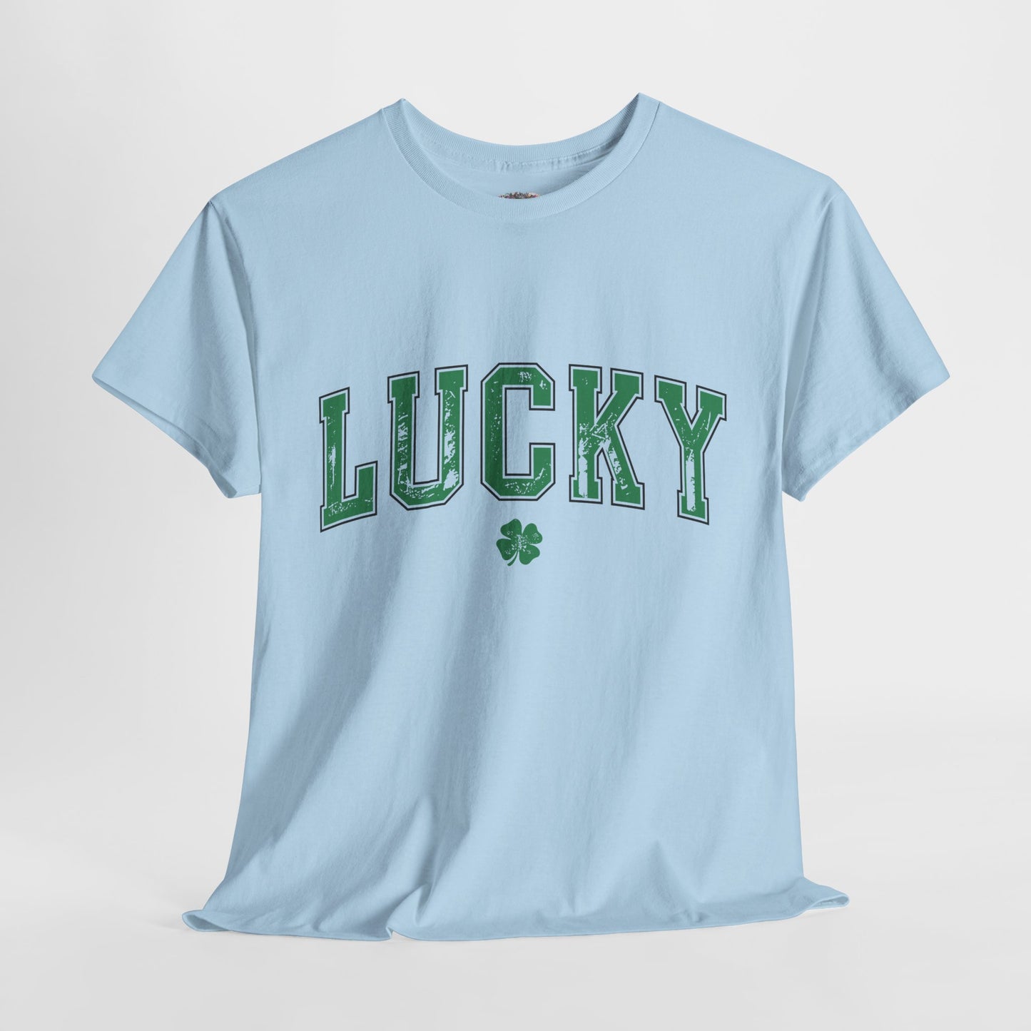 Lucky Unisex Heavy Cotton Tee - St. Patrick's Day Casual Wear