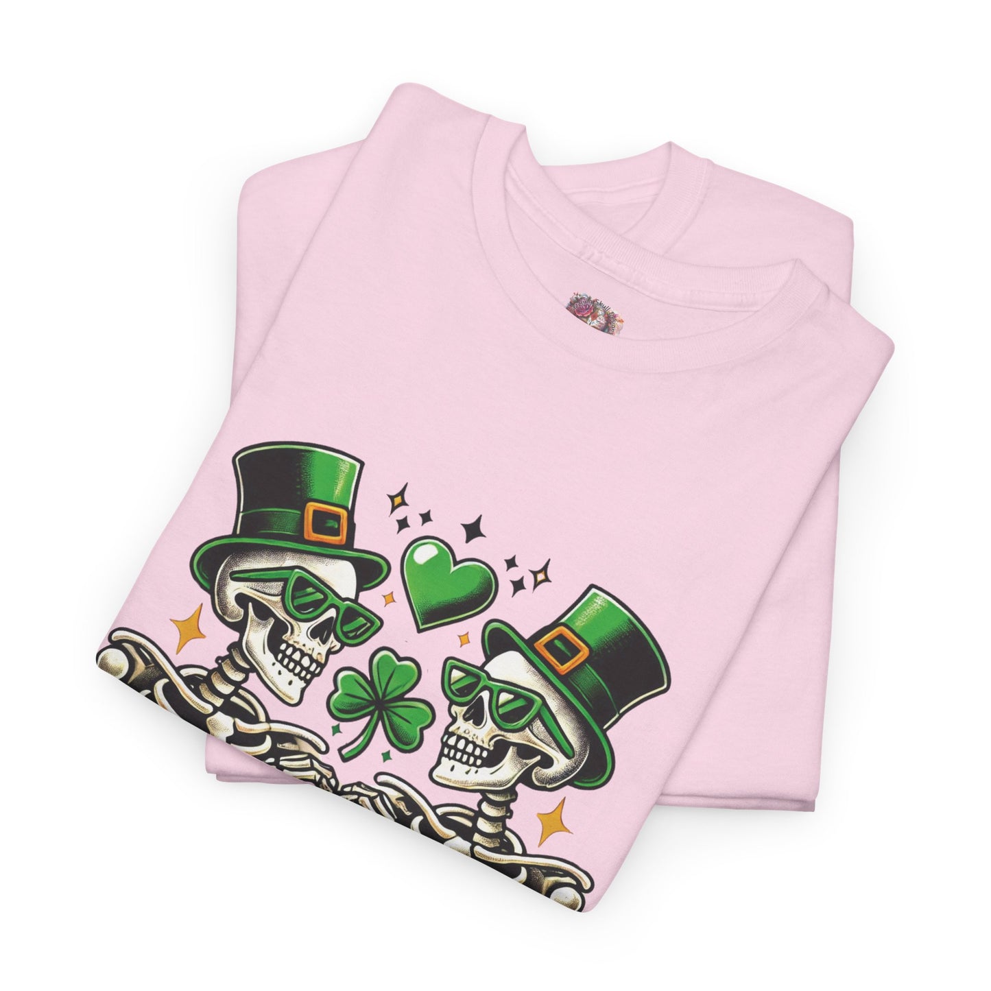 Funny Skeleton St Patricks Tee
