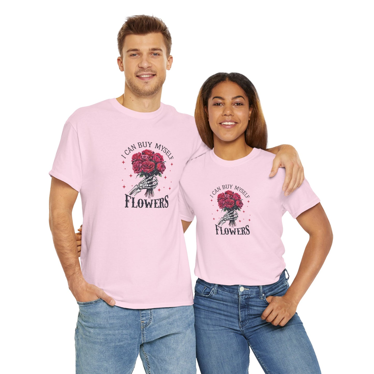 Floral Tee - "I Can Buy Myself Flowers"