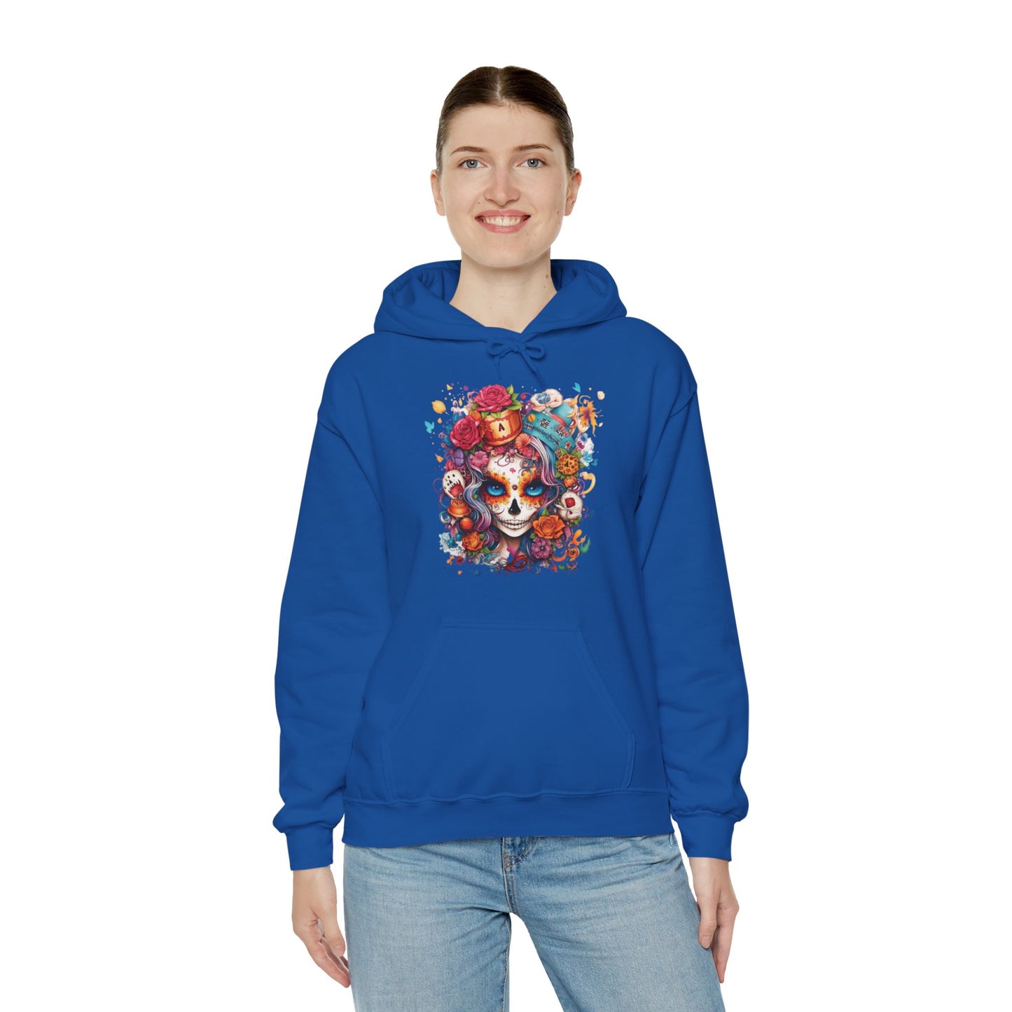 Hooded Sweatshirt - Alice in Wonderland Inspired Design