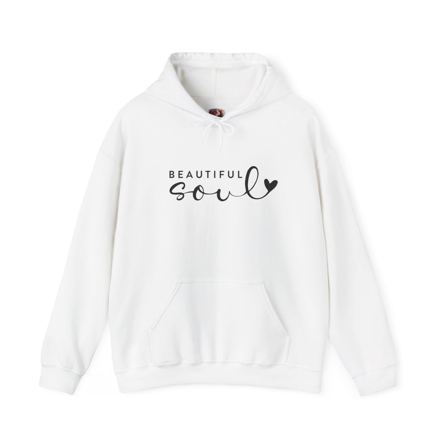Beautiful Soul Hooded Sweatshirt, Unisex Hooded Sweatshirt, Cute Gift for Friends, Cozy Layer for All Seasons, Inspirational Clothing