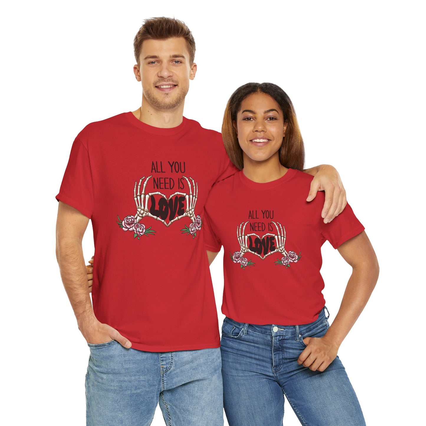 "All You Need Is LOVE"- Floral Tee